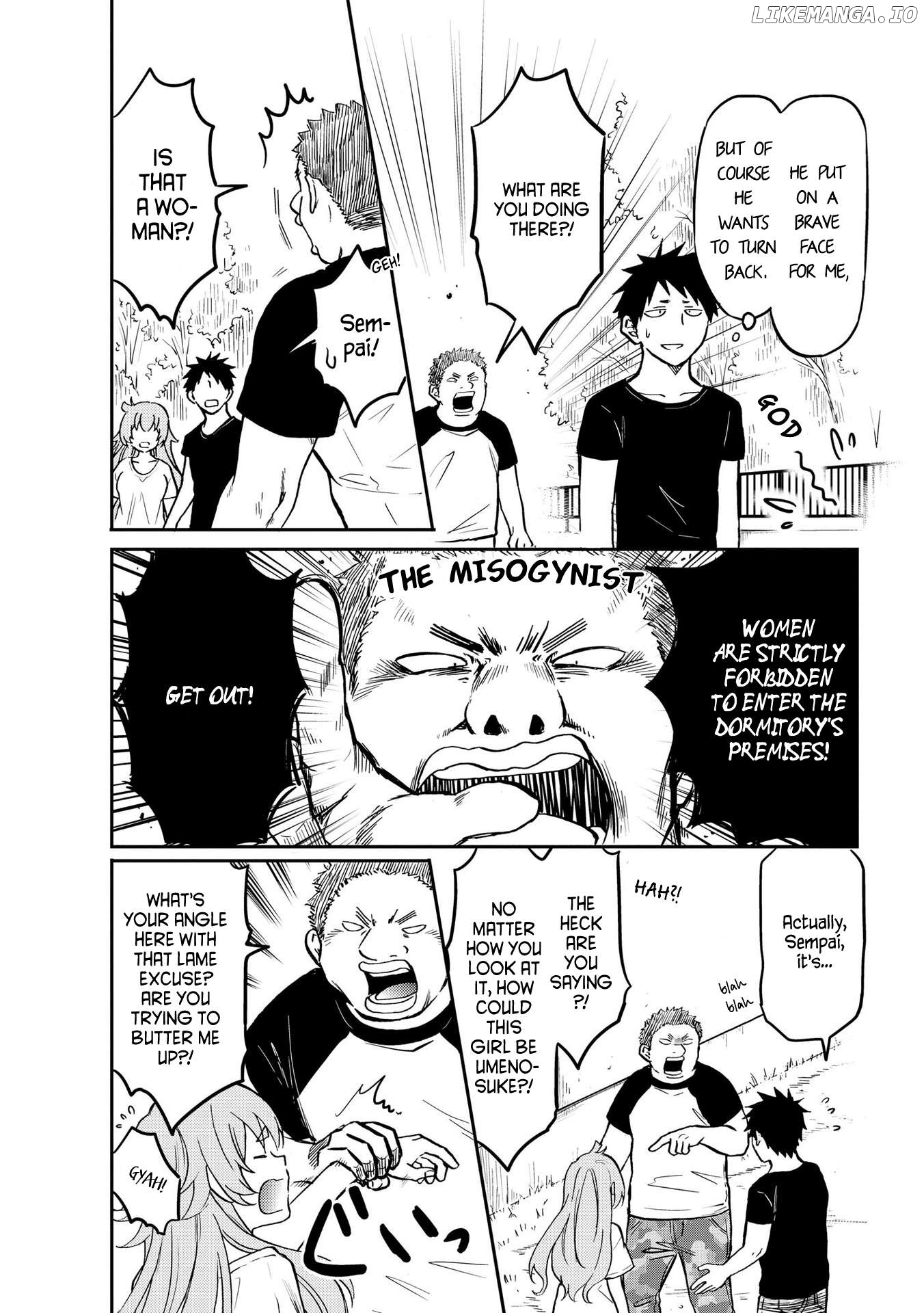 Umenosuke-kun wa Danshiryou no Onnanoko Chapter 2 - page 8