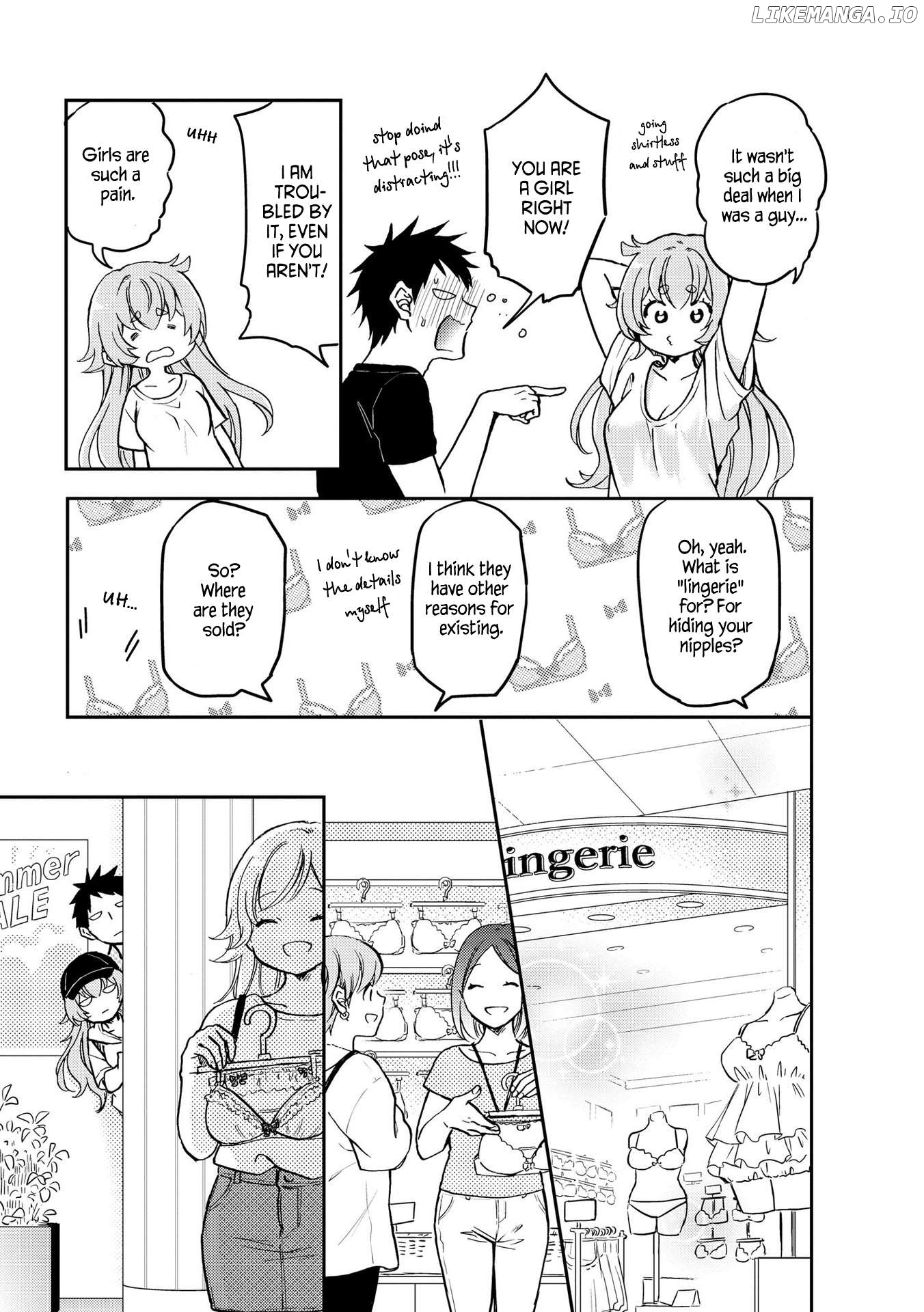 Umenosuke-kun wa Danshiryou no Onnanoko Chapter 3 - page 3