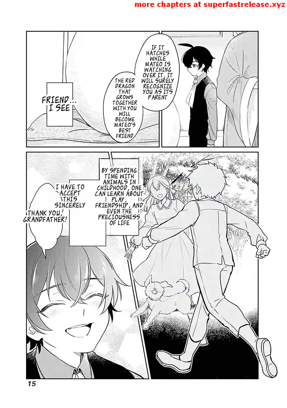Unrequited Villager A is Picked Up by a Nobleman Who Dotes on Him, and in Addition, He Also Awakens the Legendary God Skill He Possessed Chapter 1.1 - page 15