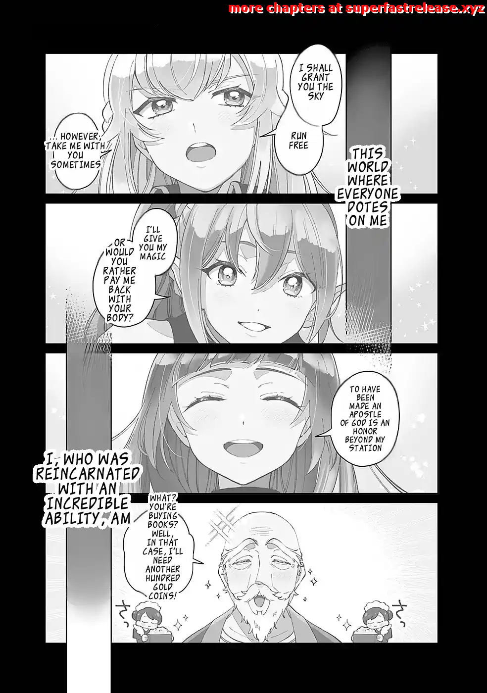 Unrequited Villager A is Picked Up by a Nobleman Who Dotes on Him, and in Addition, He Also Awakens the Legendary God Skill He Possessed Chapter 1.1 - page 3