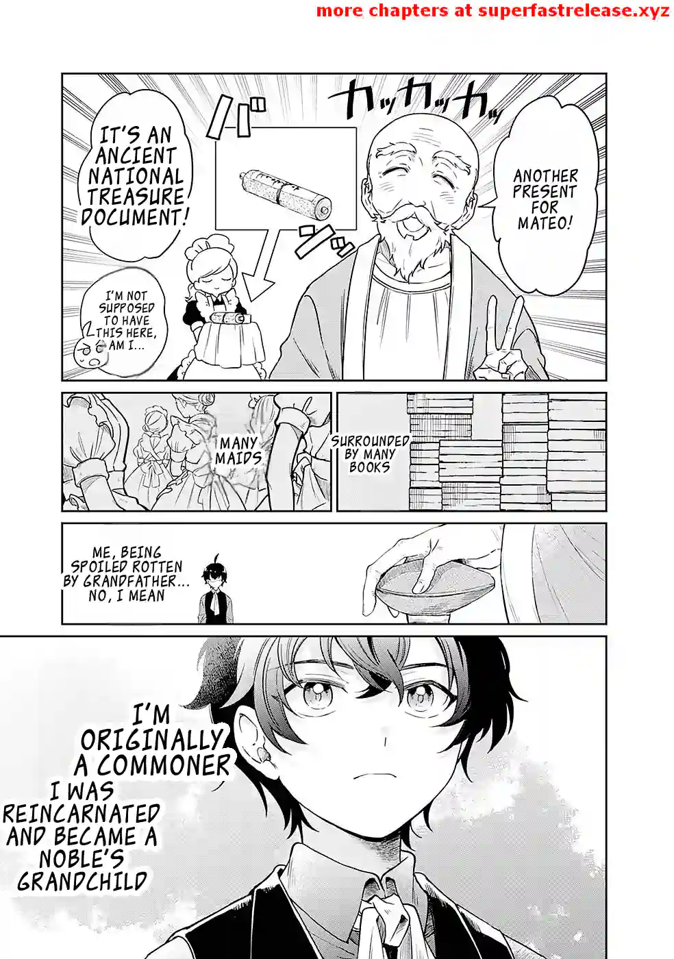 Unrequited Villager A is Picked Up by a Nobleman Who Dotes on Him, and in Addition, He Also Awakens the Legendary God Skill He Possessed Chapter 1.1 - page 9