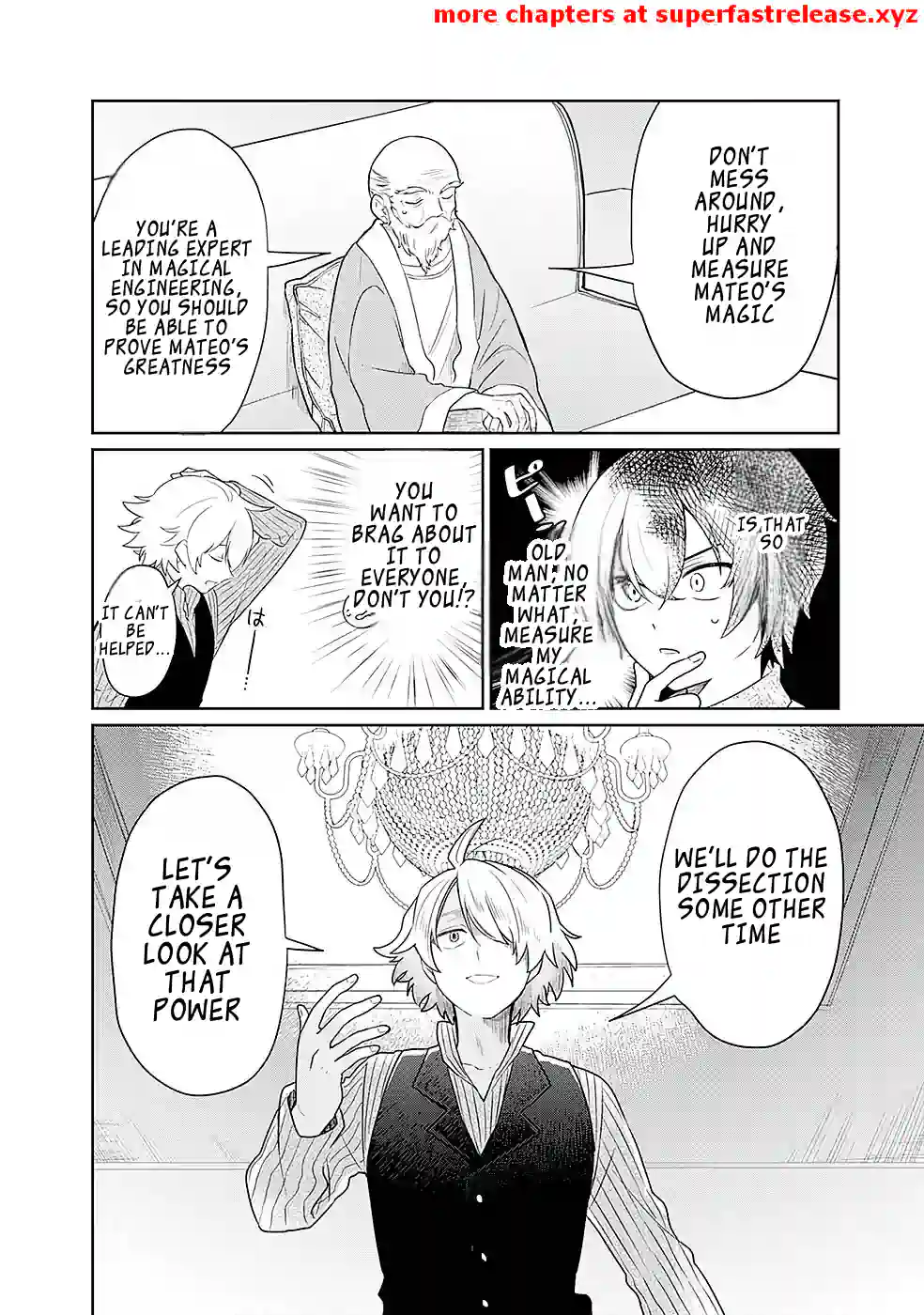 Unrequited Villager A is Picked Up by a Nobleman Who Dotes on Him, and in Addition, He Also Awakens the Legendary God Skill He Possessed Chapter 1.2 - page 6
