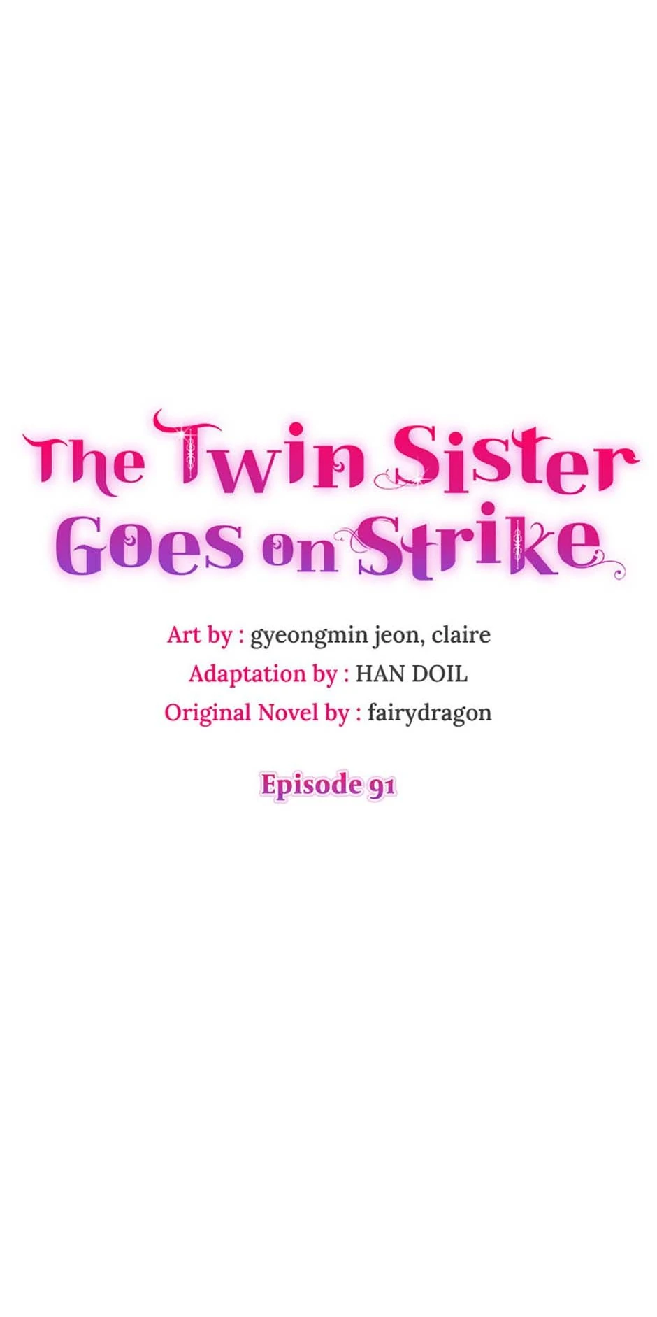 The Twin Sister Goes on Strike Chapter 91 - page 22
