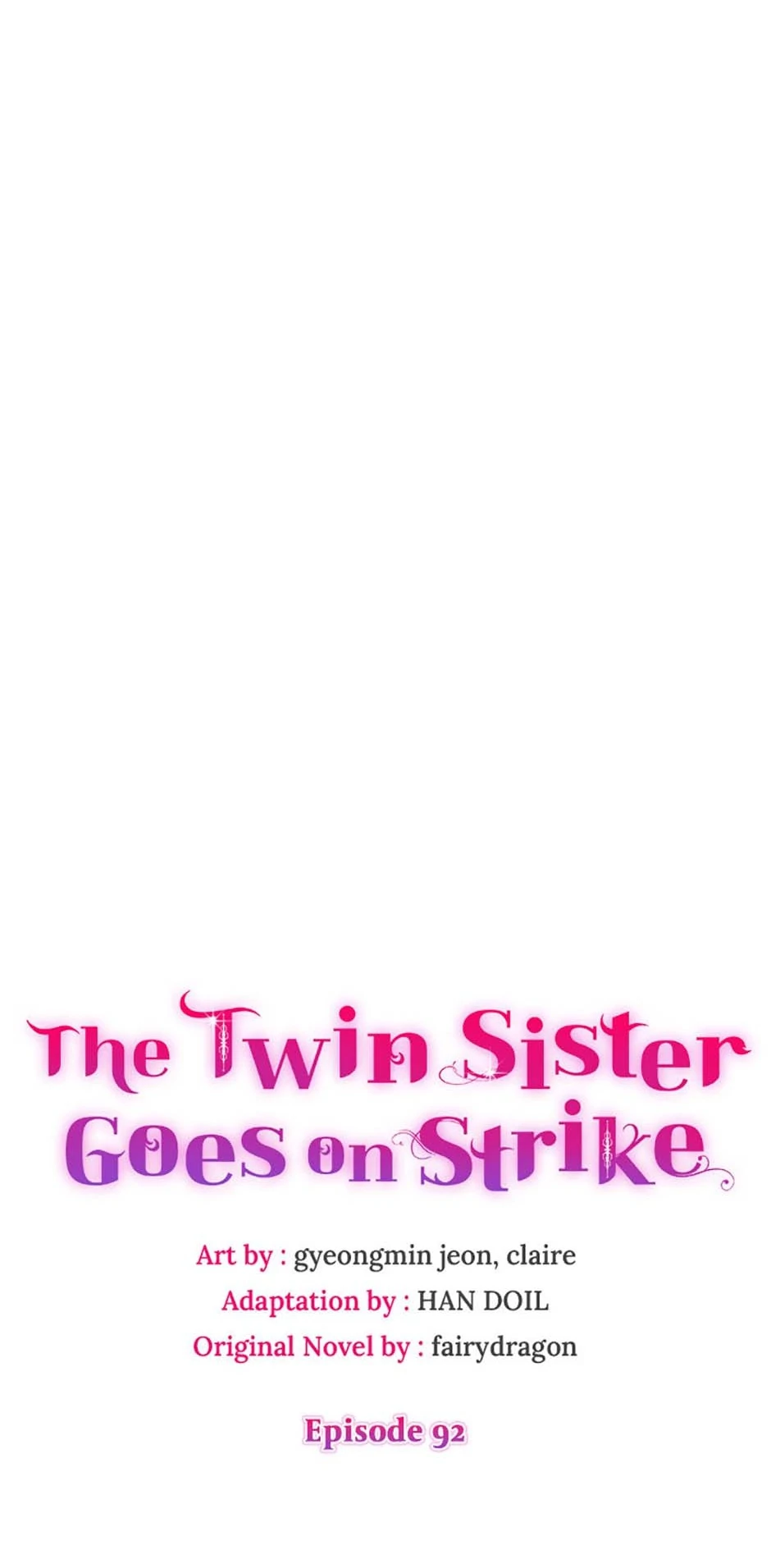 The Twin Sister Goes on Strike Chapter 92 - page 11