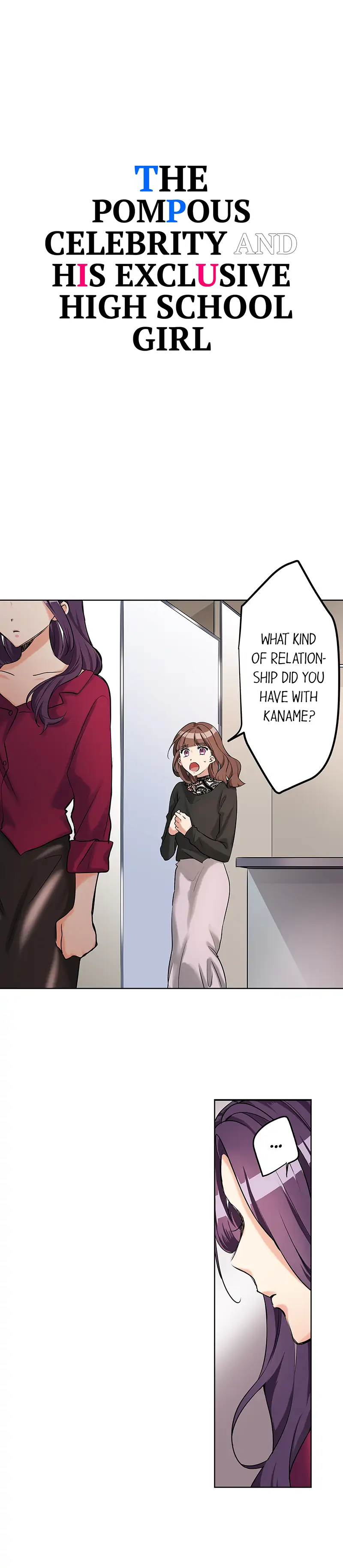 The Pompous Celebrity and His Exclusive High School Girl Chapter 29 - page 1