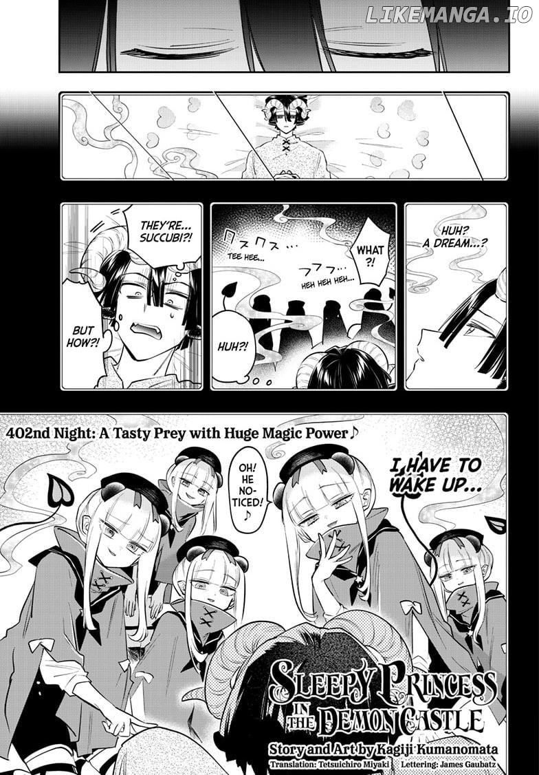 Maou-jou de Oyasumi Chapter 402 - page 3