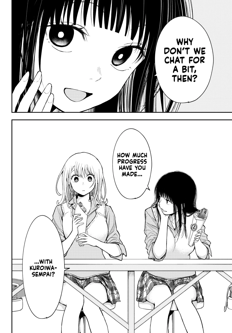 My Charms Are Wasted On Kuroiwa Medaka Chapter 180 - page 12