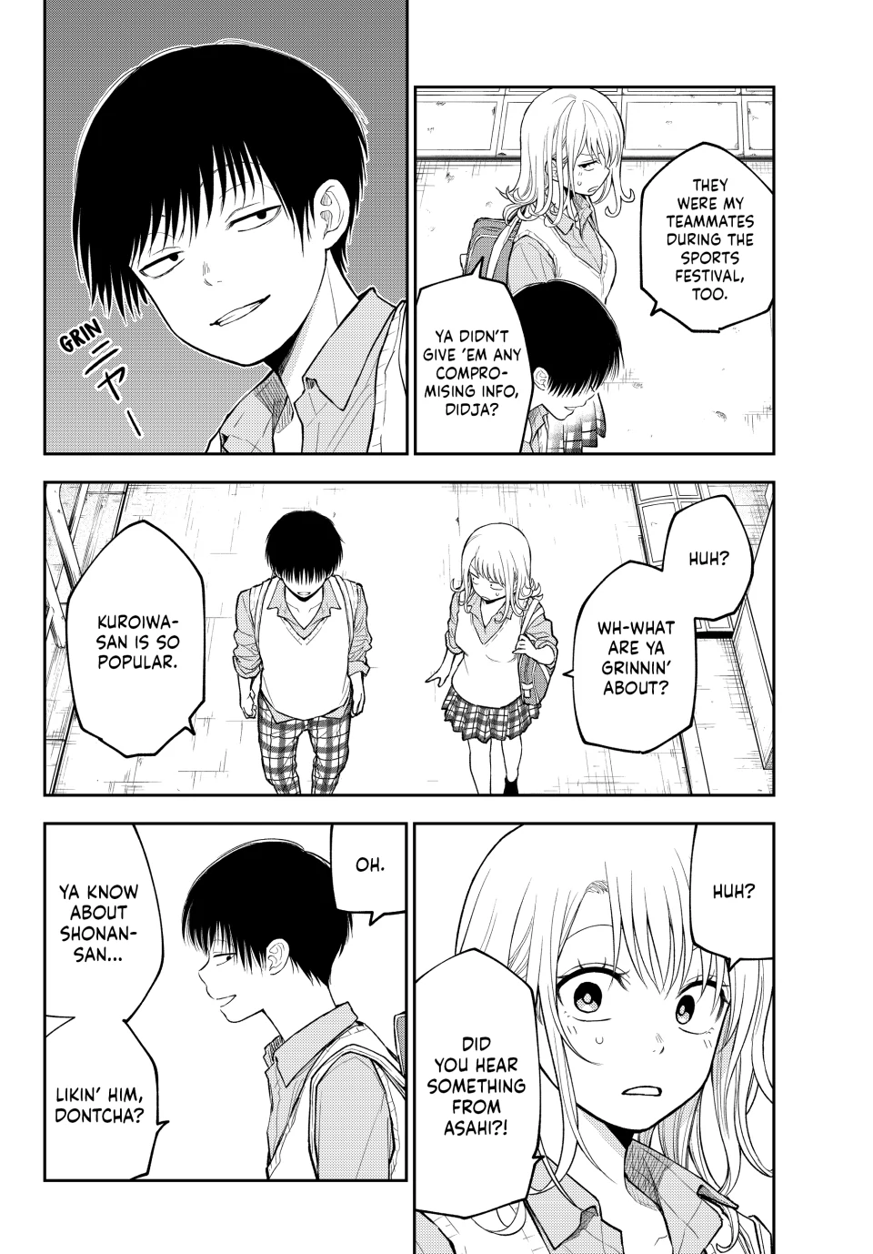 My Charms Are Wasted On Kuroiwa Medaka Chapter 180 - page 8