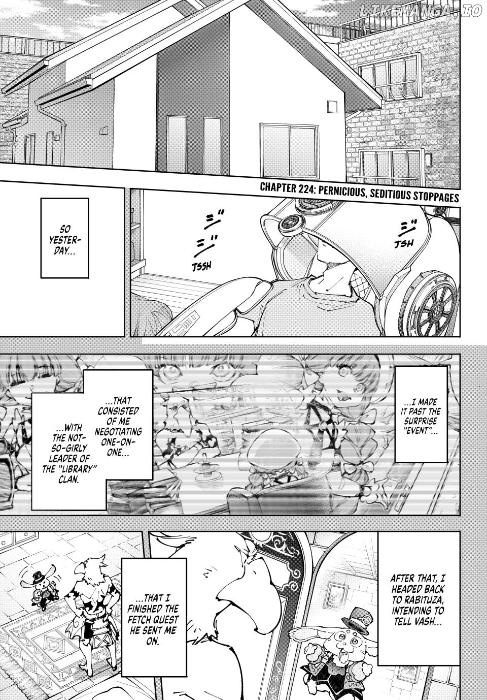 Shangri-La Frontier ~ Kusoge Hunter, Kamige ni Idoman to su~ Chapter 224 - page 1
