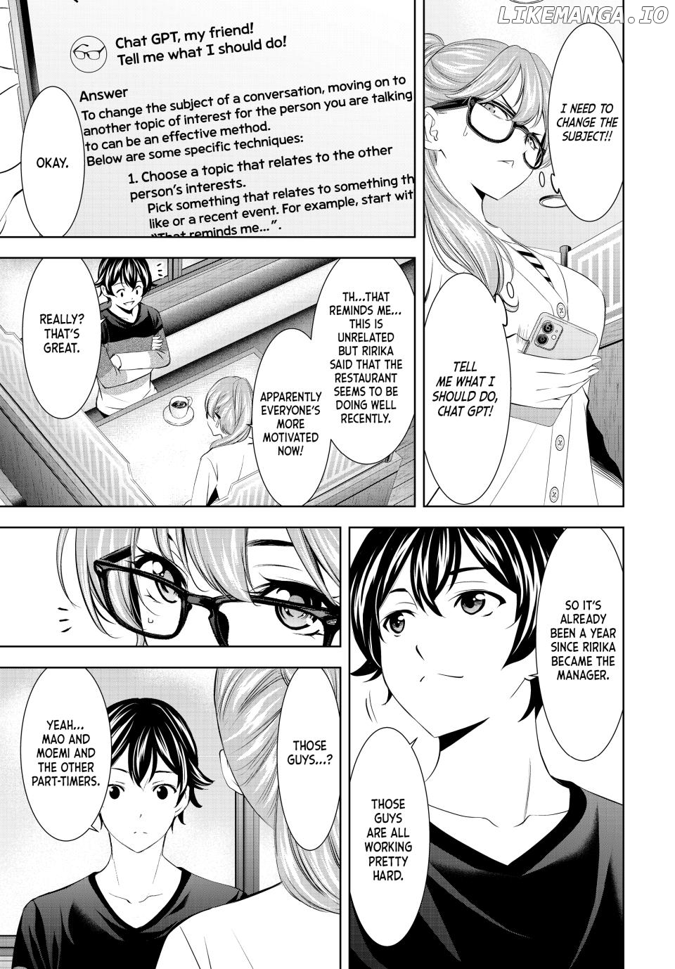 Goddess Café Terrace Chapter 199 - page 11
