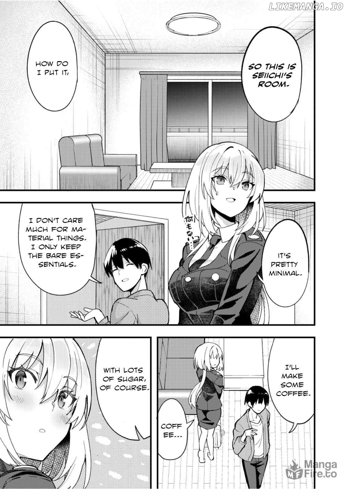 Sagishi to Keisatsukan no Rennai Kyori Chapter 7 - page 12