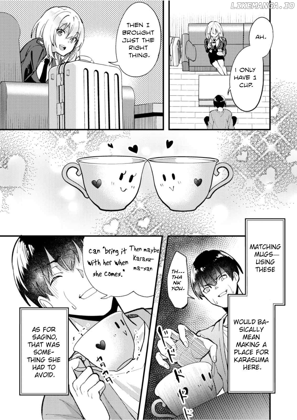 Sagishi to Keisatsukan no Rennai Kyori Chapter 7 - page 14