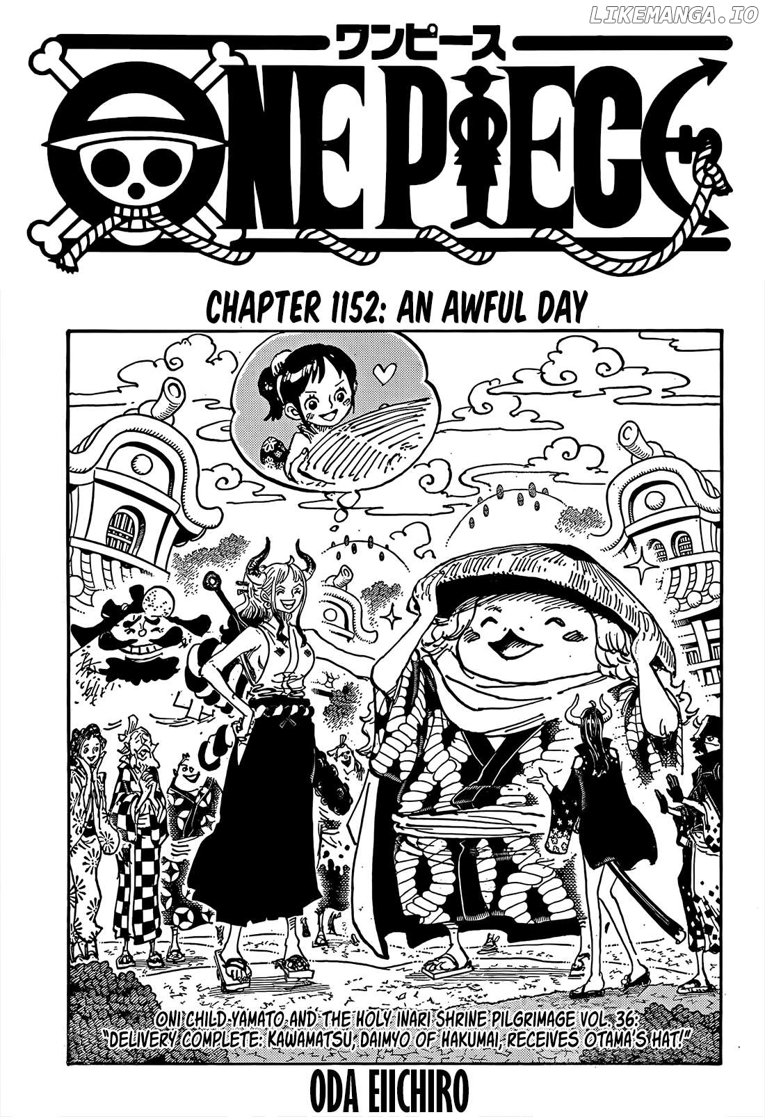 One Piece Chapter 1152 - page 1