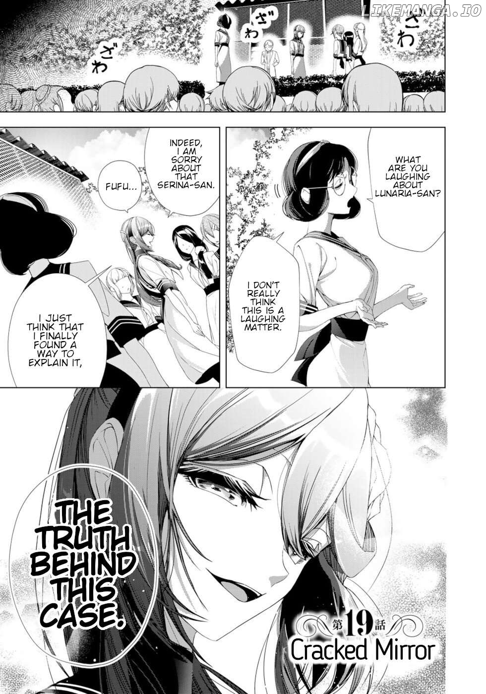 A Splendid Revenge Story of a Super-Dreadnought Cheat Villainess Chapter 19 - page 1