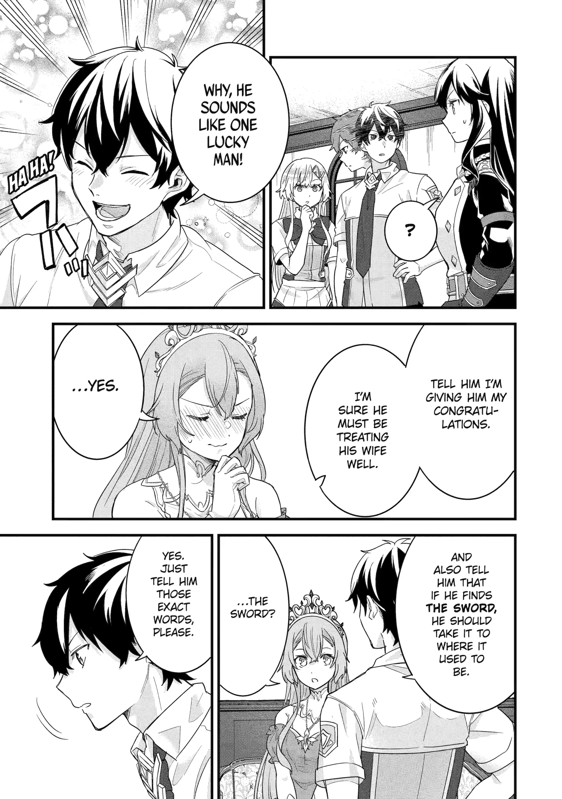 Reincarnated • The Hero Marries the Sage ~After Becoming Engaged to a Former Rival, We Became the Strongest Couple~ Chapter 26 - page 25