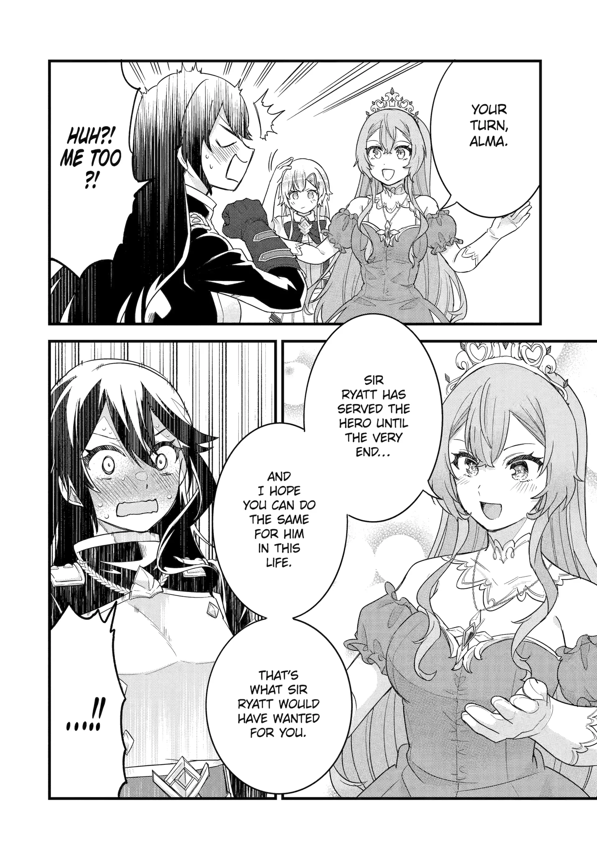 Reincarnated • The Hero Marries the Sage ~After Becoming Engaged to a Former Rival, We Became the Strongest Couple~ Chapter 26 - page 28