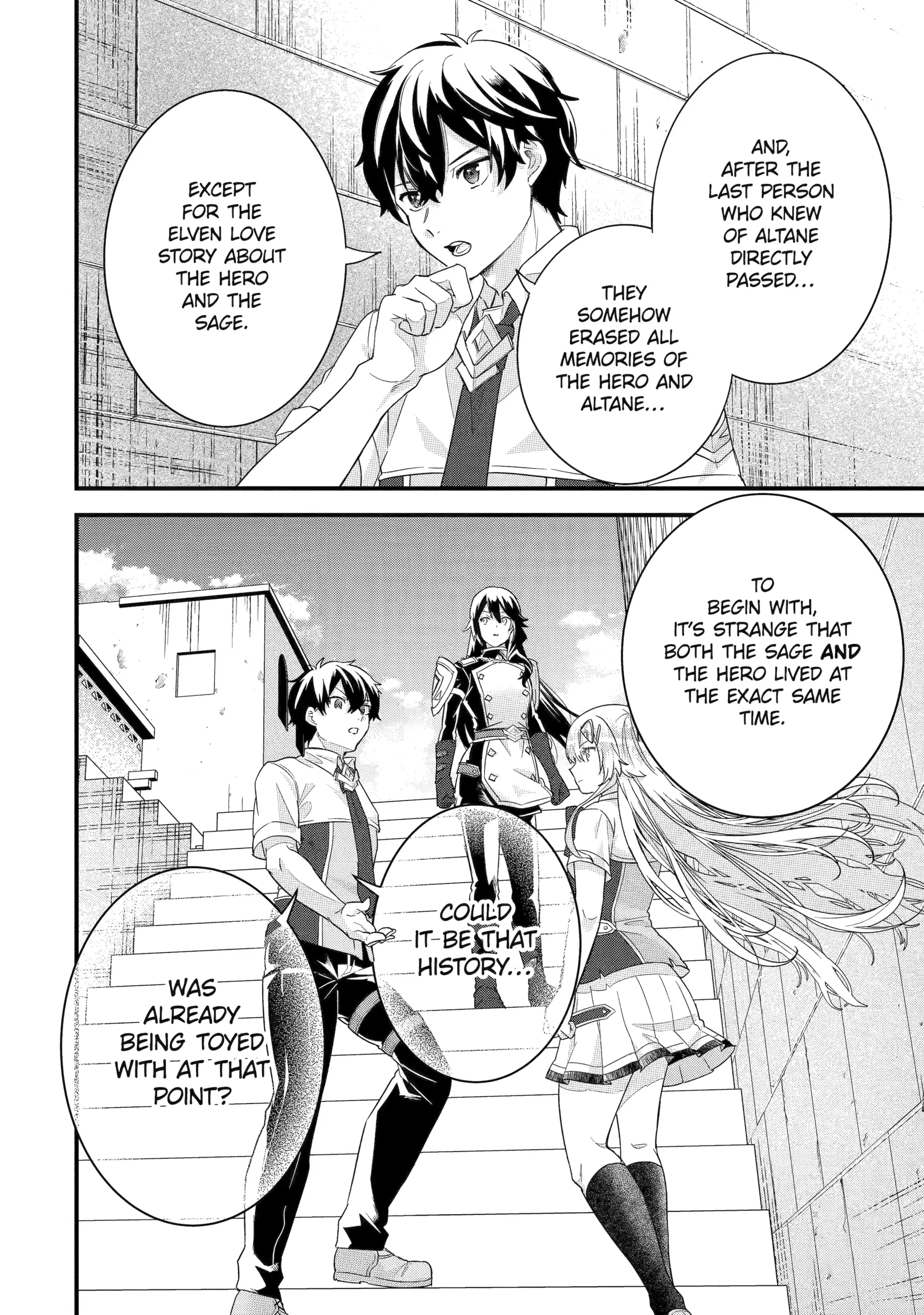 Reincarnated • The Hero Marries the Sage ~After Becoming Engaged to a Former Rival, We Became the Strongest Couple~ Chapter 26 - page 34