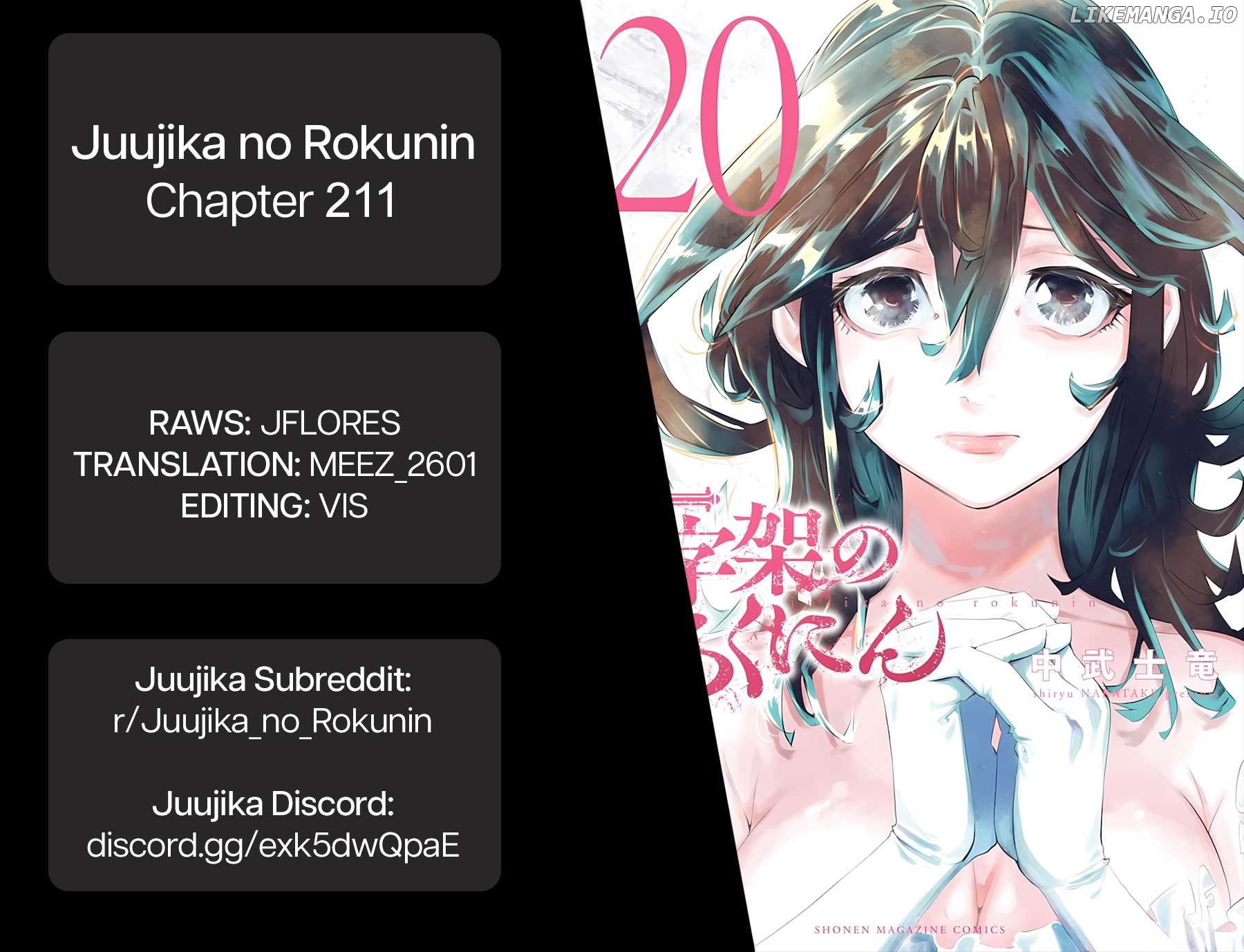 Juujika No Rokunin Chapter 211 - page 22