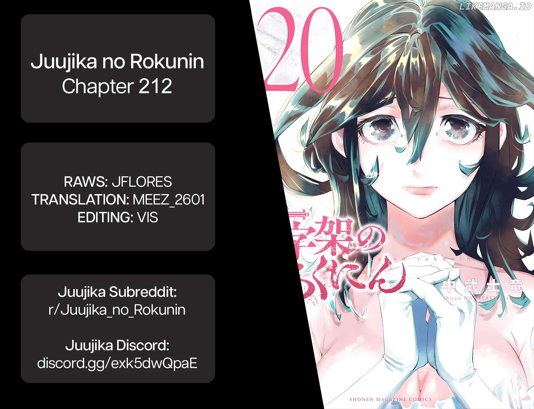 Juujika No Rokunin Chapter 212 - page 21