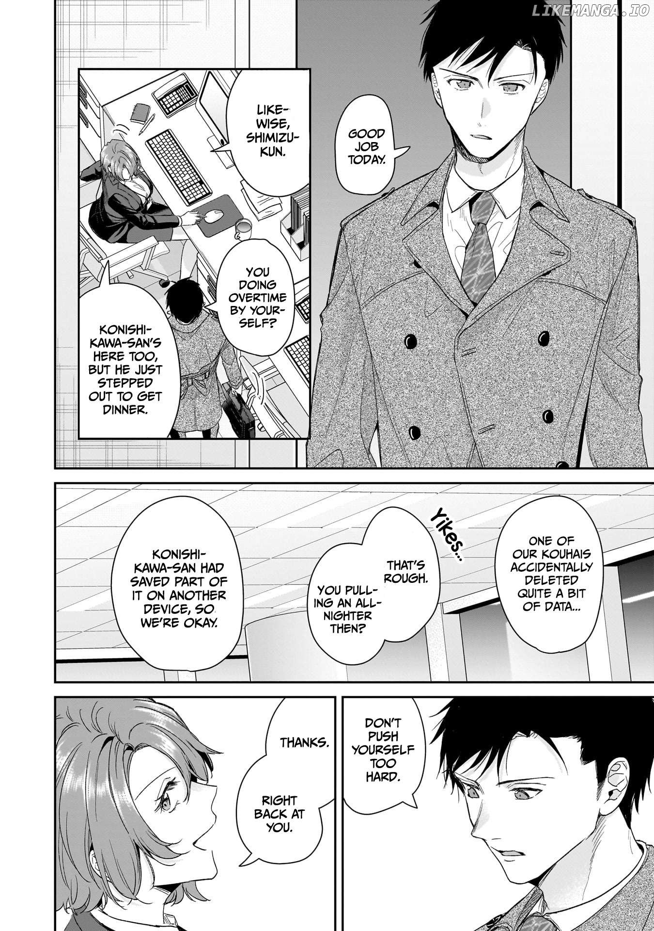 Misato-San Is A Bit Cold Towards Her Boss Who Pampers Chapter 29 - page 16