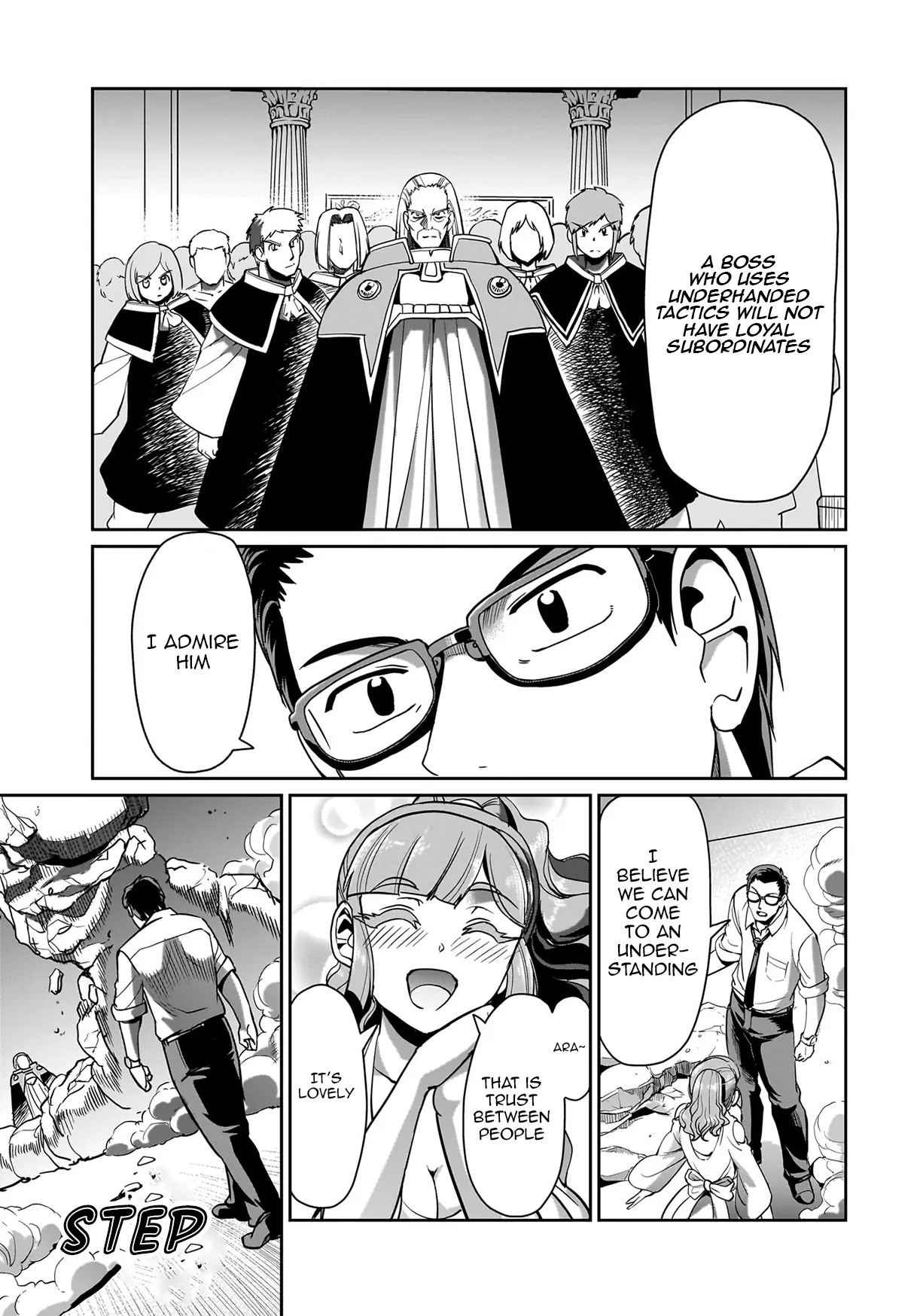 Isekai Shokan Ojisan No Ju Muso Life Sabage Suki Salary Man Ha Kaisha Owari Ni Isekai He Chokuki Suru Chapter 39 - page 4