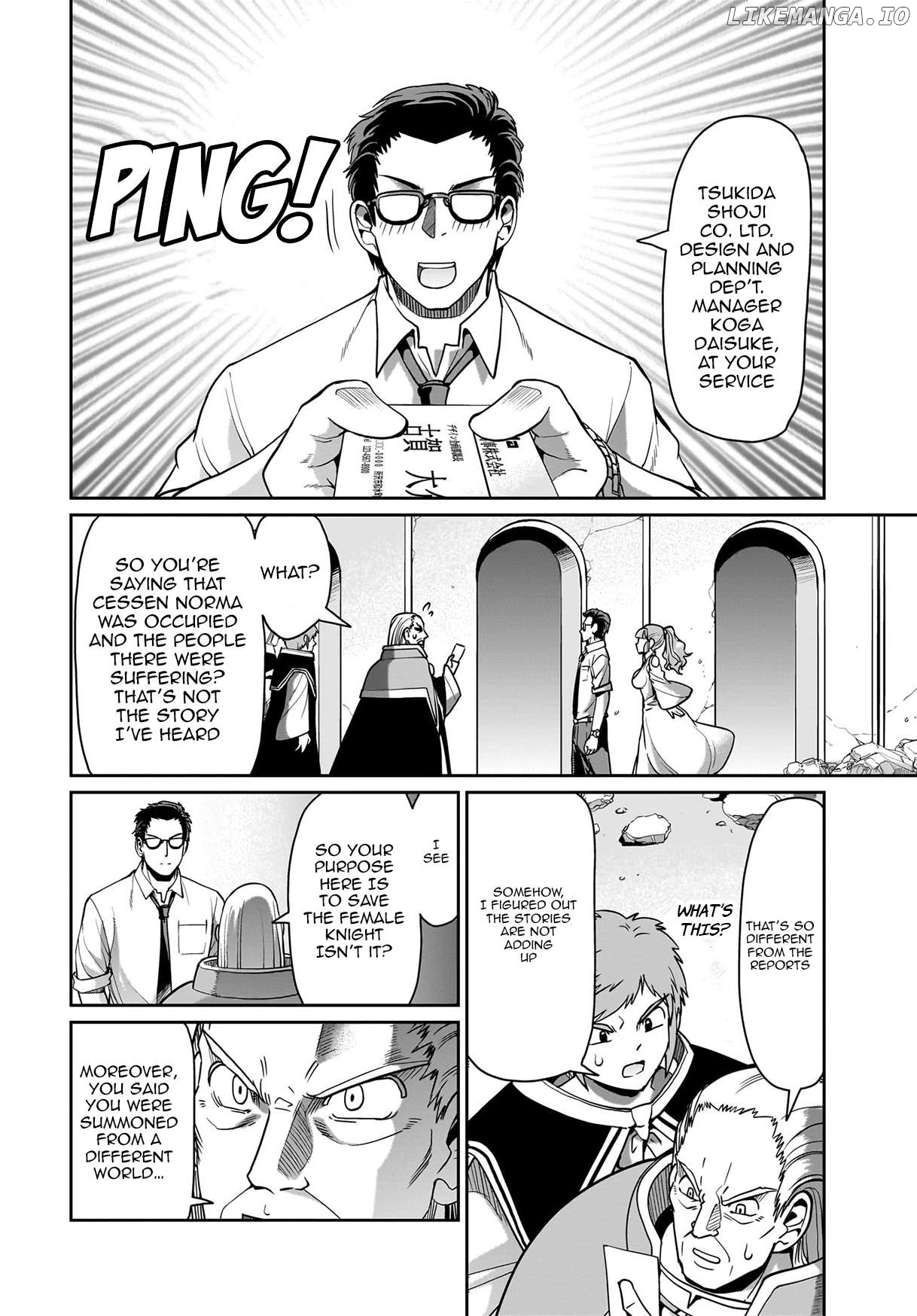Isekai Shokan Ojisan No Ju Muso Life Sabage Suki Salary Man Ha Kaisha Owari Ni Isekai He Chokuki Suru Chapter 43 - page 3