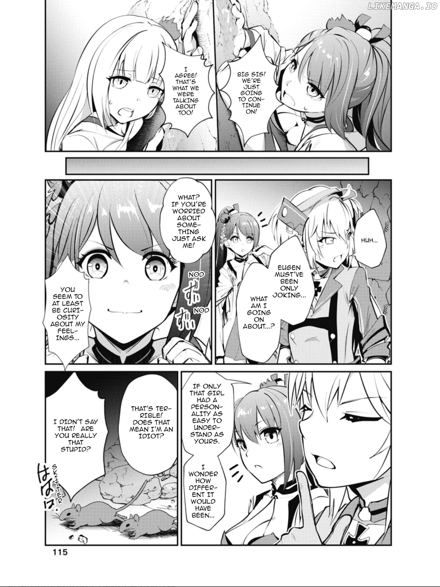 Azur Lane The Animation: Vacations Chapter 28 - page 13