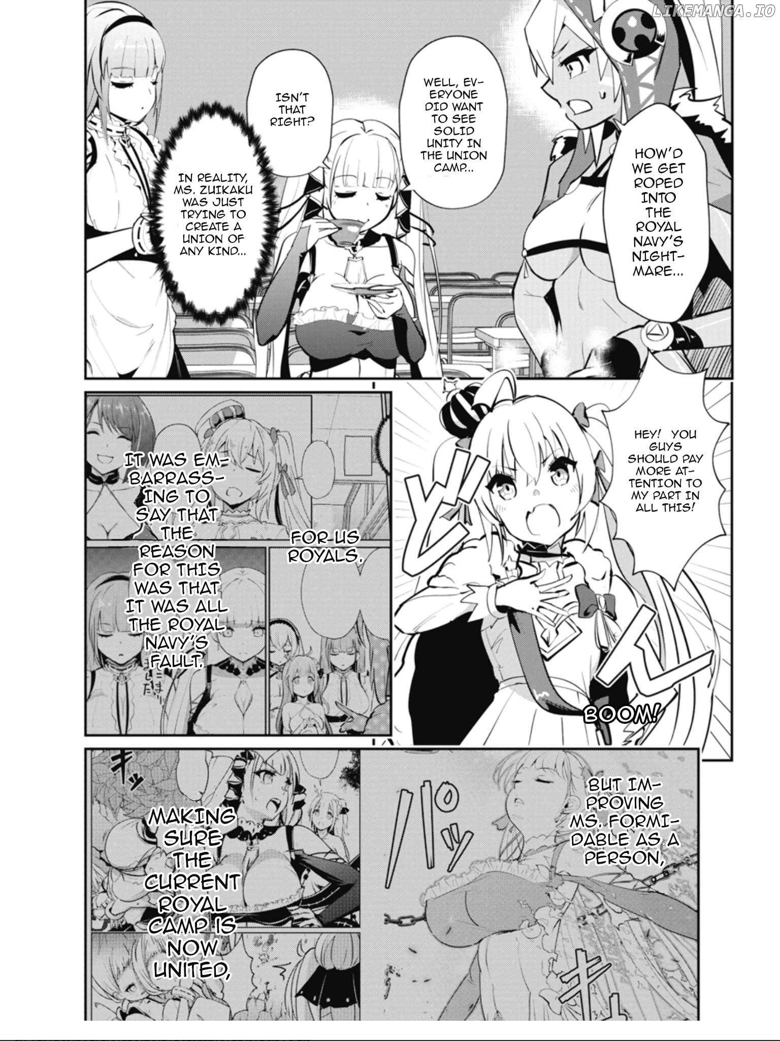 Azur Lane The Animation: Vacations Chapter 28 - page 4