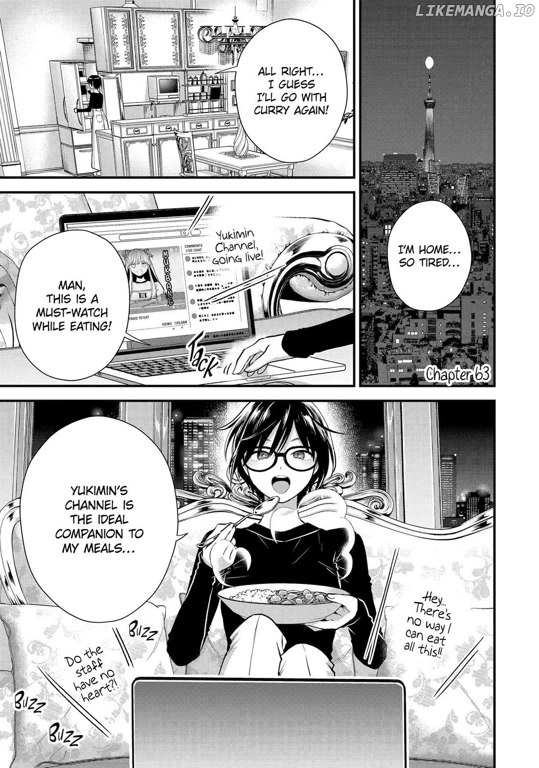 Ice Guy and the Cool Female Colleague Chapter 63 - page 1