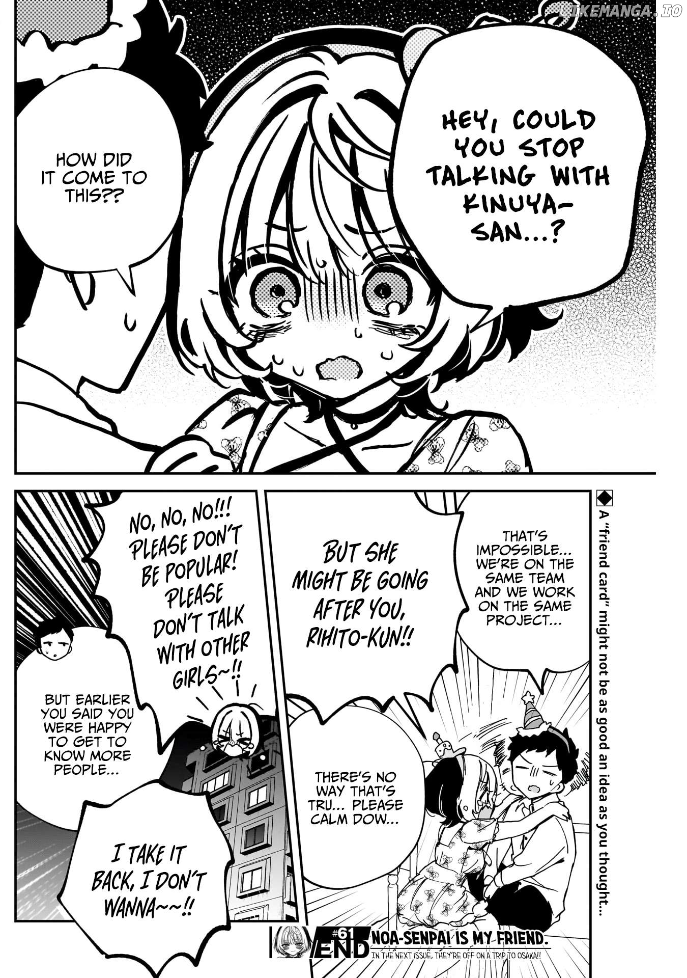 Noa-Senpai Wa Tomodachi. Chapter 61 - page 19