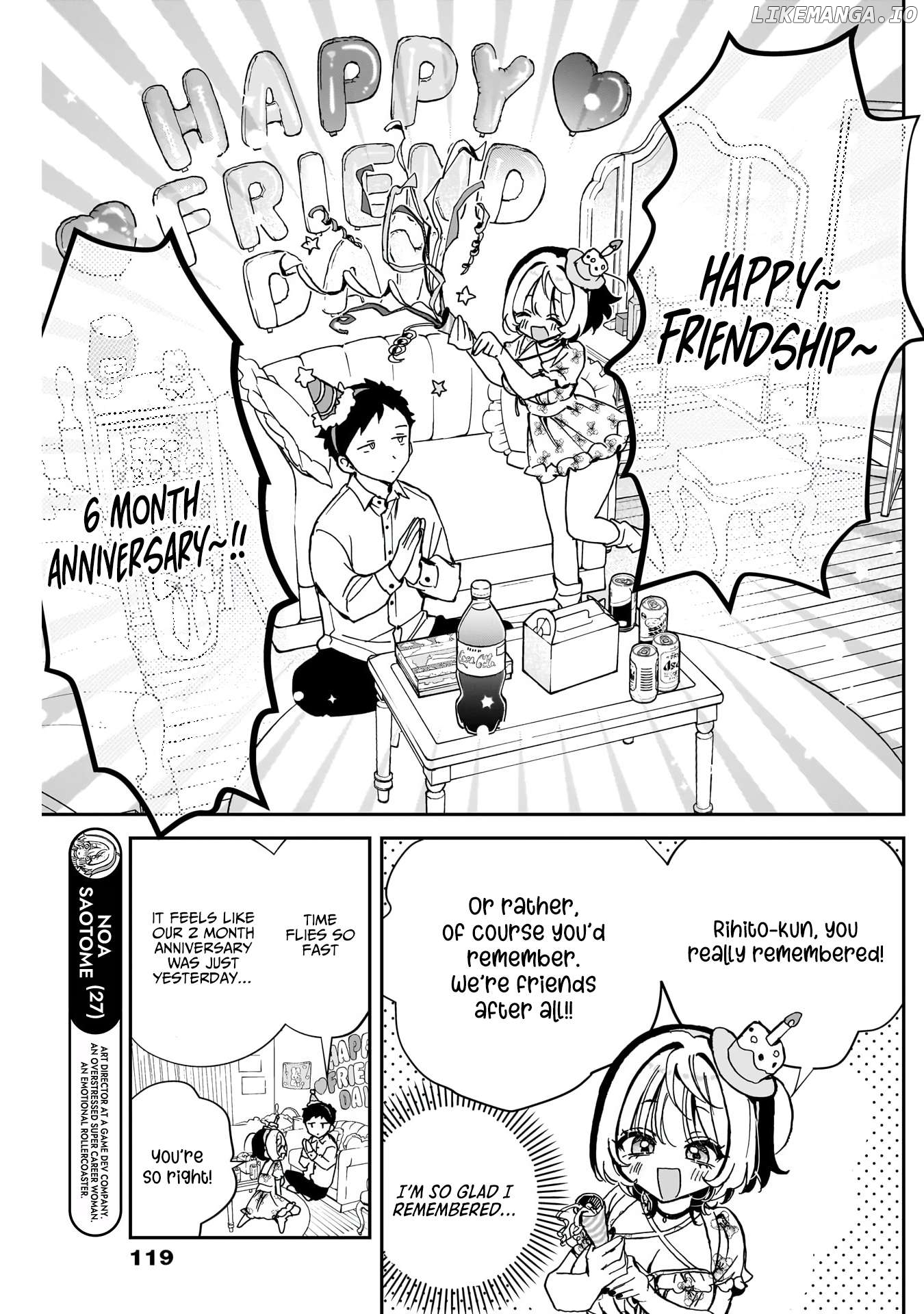 Noa-Senpai Wa Tomodachi. Chapter 61 - page 4