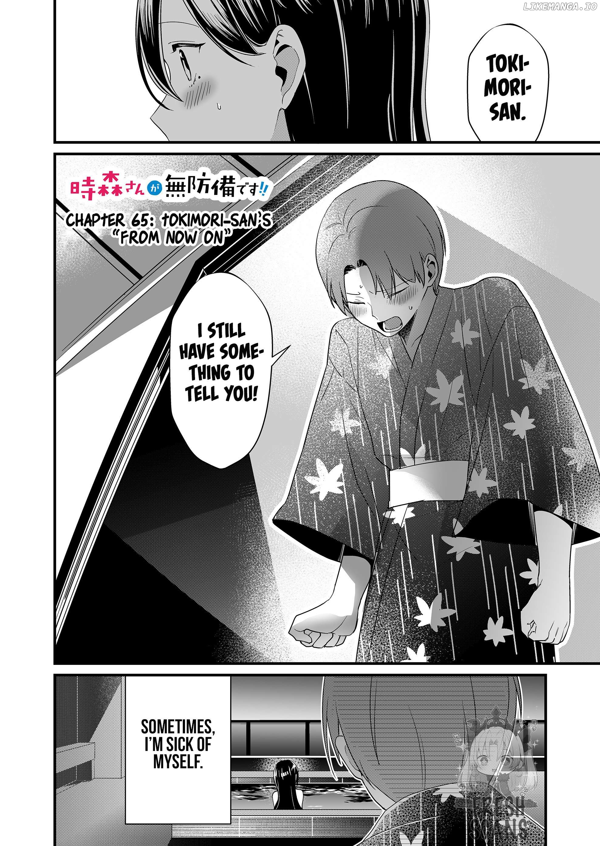 Tokimori-san Is Completely Defenseless!! Chapter 65 - page 1