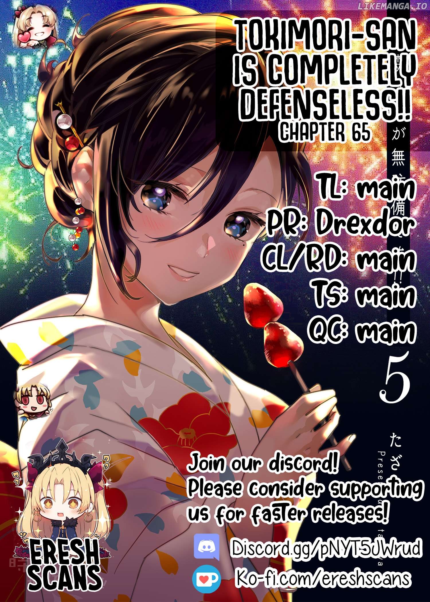 Tokimori-san Is Completely Defenseless!! Chapter 65 - page 14