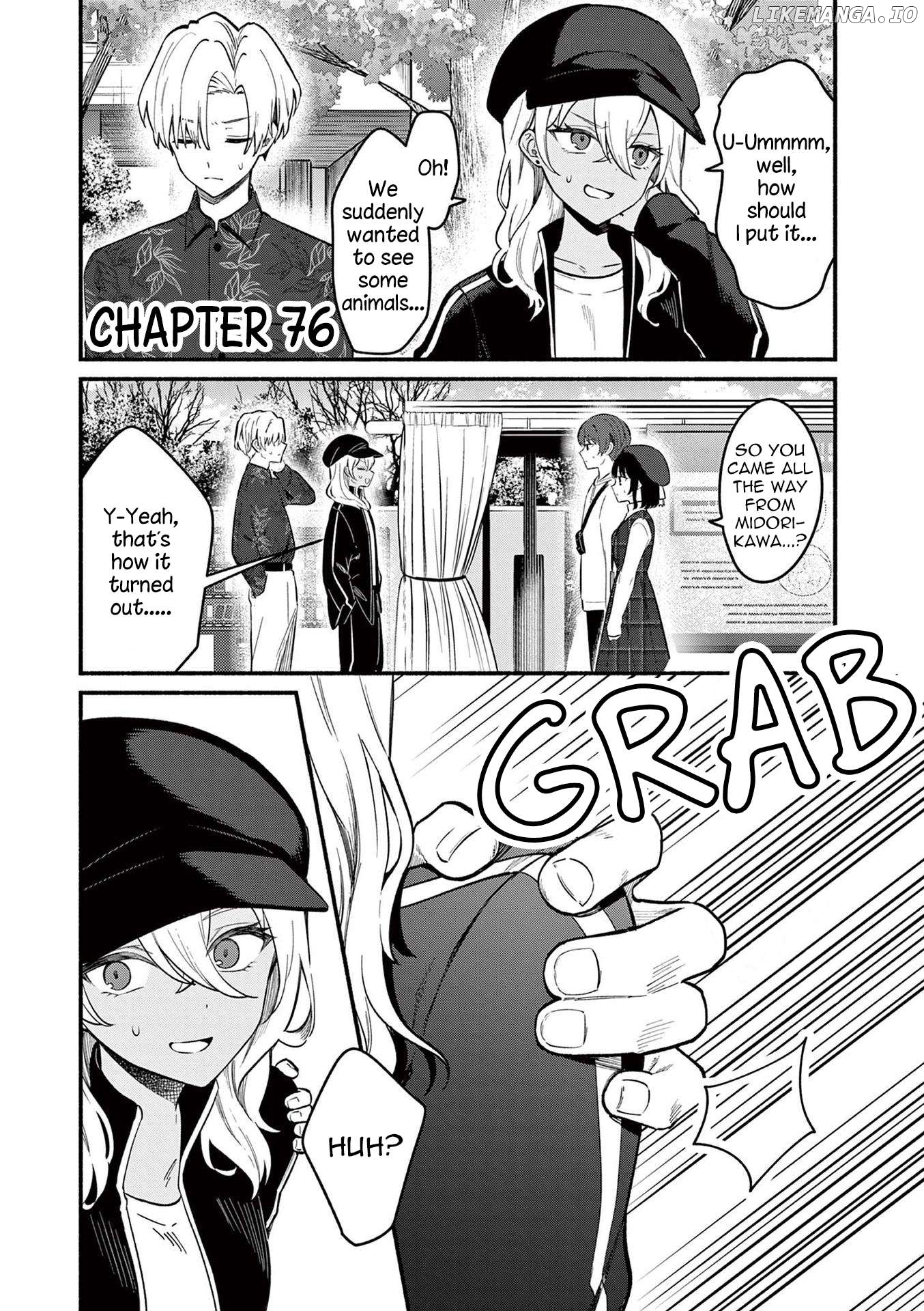 Shiotaiou no Sato-san ga Ore ni dake Amai Chapter 76 - page 1