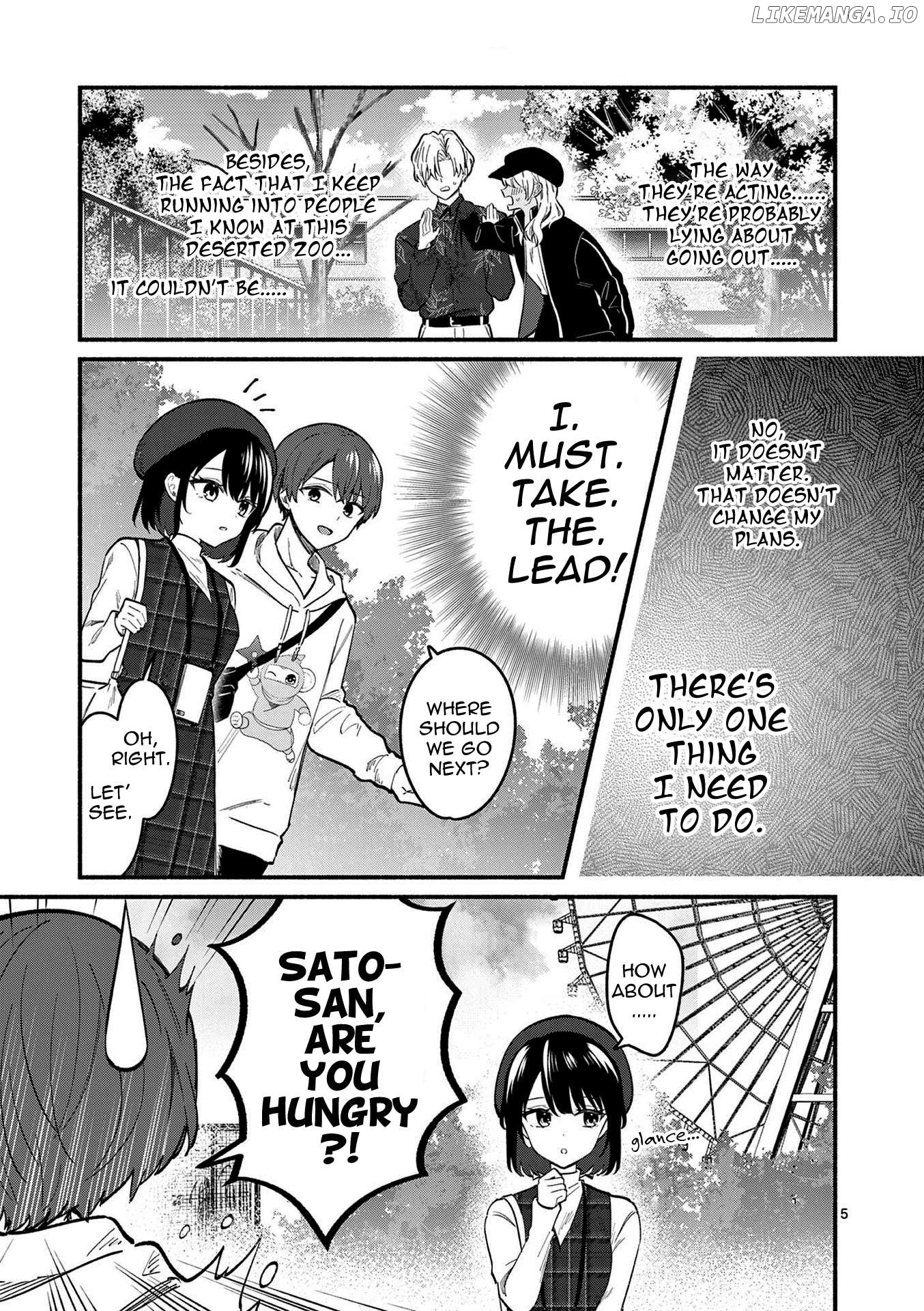 Shiotaiou no Sato-san ga Ore ni dake Amai Chapter 76 - page 5