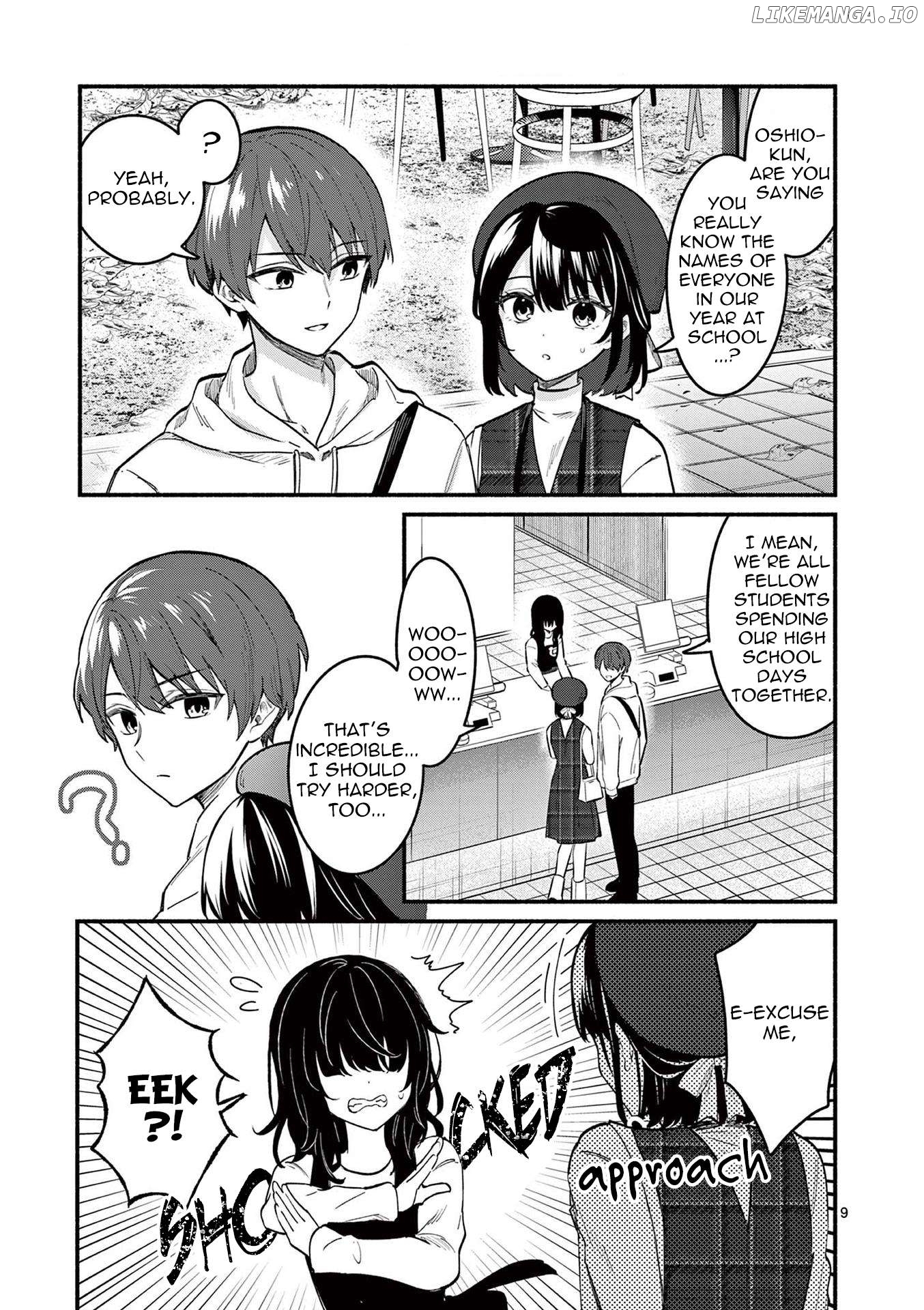Shiotaiou no Sato-san ga Ore ni dake Amai Chapter 76 - page 9