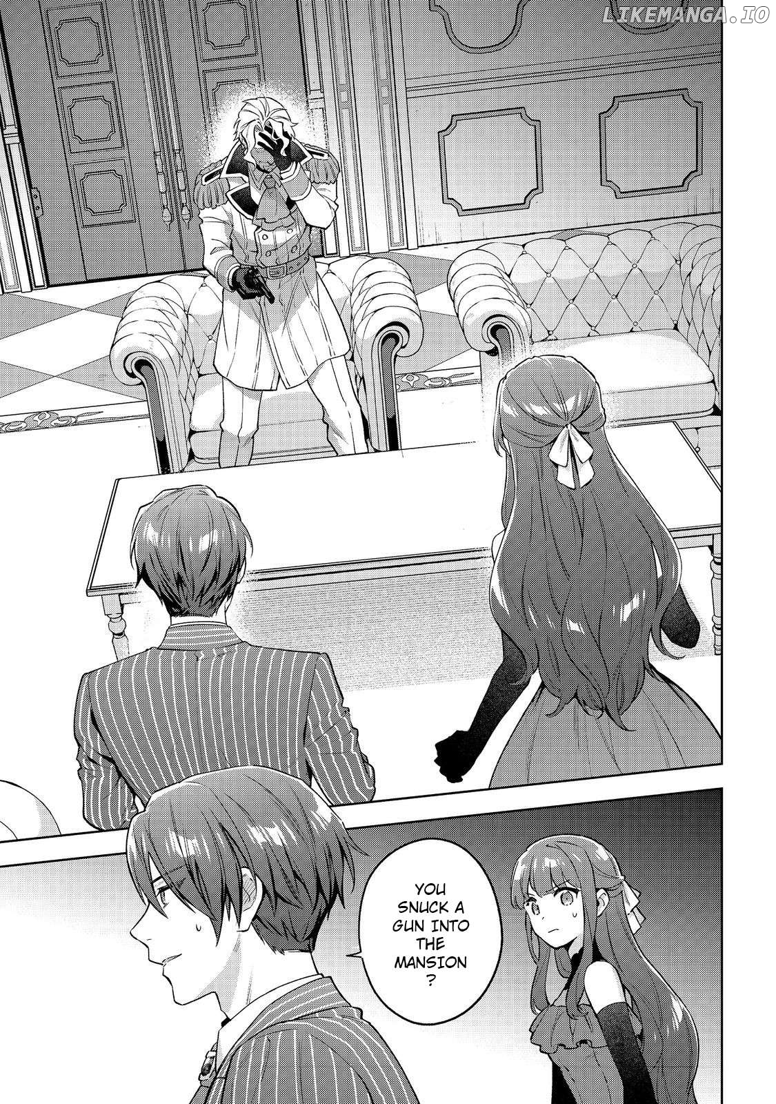 Akumana Akutou Ikka no Mana Musume, Tensei Saki mo Otome Game no Gokudou Reijou deshita Chapter 26 - page 1