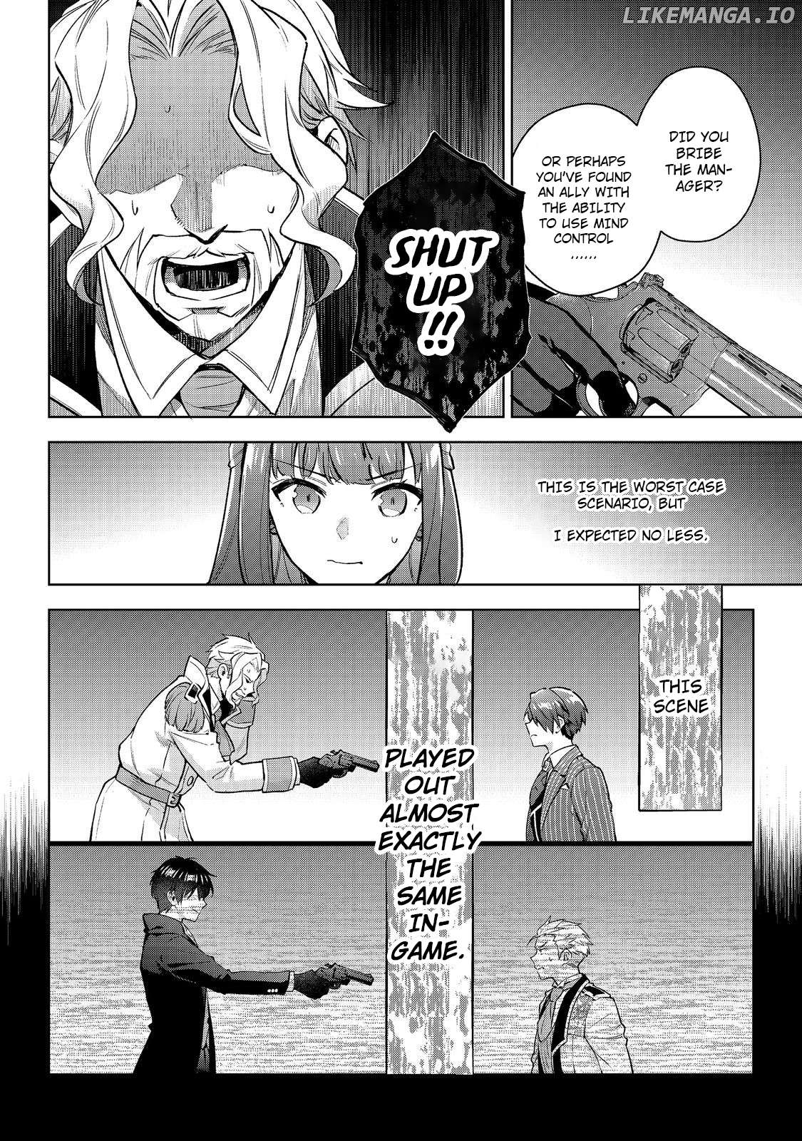 Akumana Akutou Ikka no Mana Musume, Tensei Saki mo Otome Game no Gokudou Reijou deshita Chapter 26 - page 2