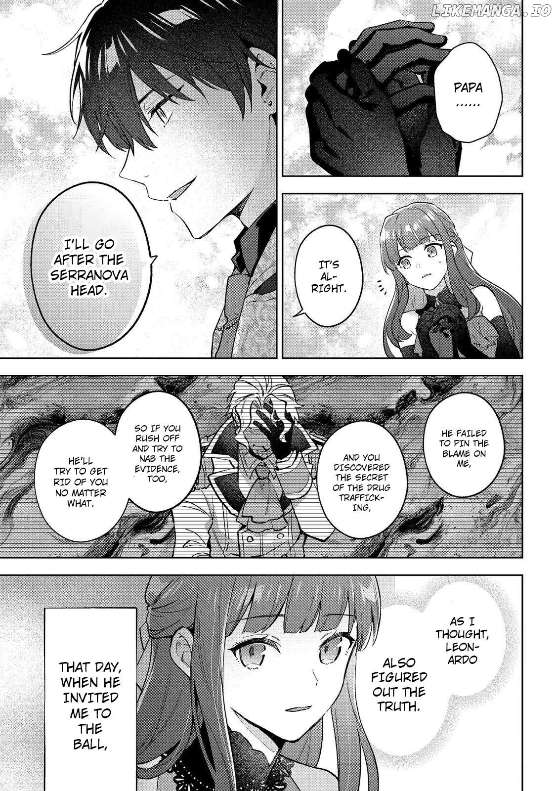 Akumana Akutou Ikka no Mana Musume, Tensei Saki mo Otome Game no Gokudou Reijou deshita Chapter 26 - page 21