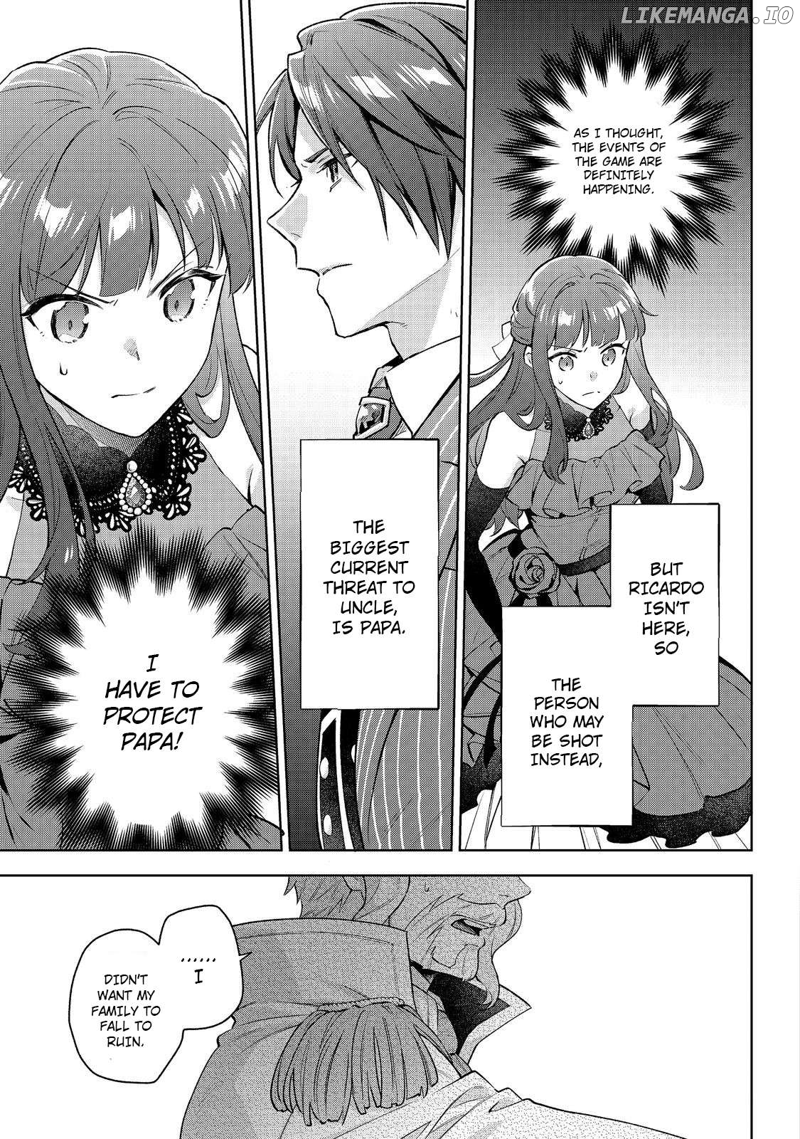 Akumana Akutou Ikka no Mana Musume, Tensei Saki mo Otome Game no Gokudou Reijou deshita Chapter 26 - page 3