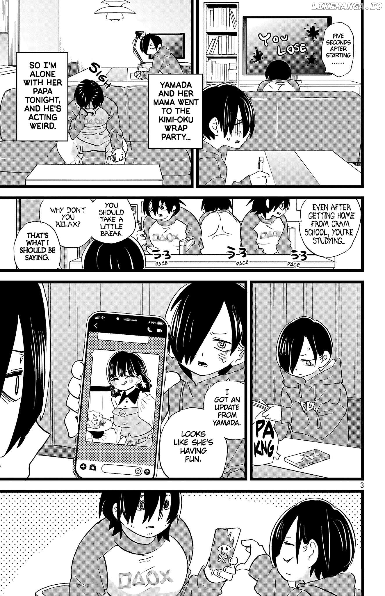 Boku no Kokoro no Yabai yatsu Chapter 171 - page 4