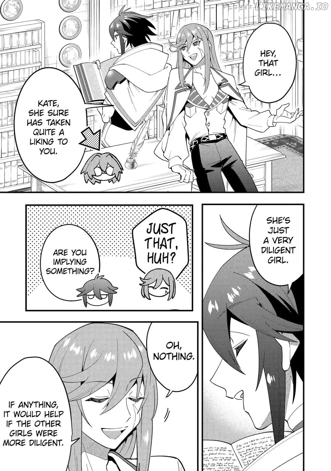 Kouryakuhon o Kushi Suru Saikyou no Mahoutsukai ~< Meirei sa Sero > to wa Iwa Senai Oreryuu Mao Tobatsu Saizen Ruuto ~ Chapter 68 - page 1