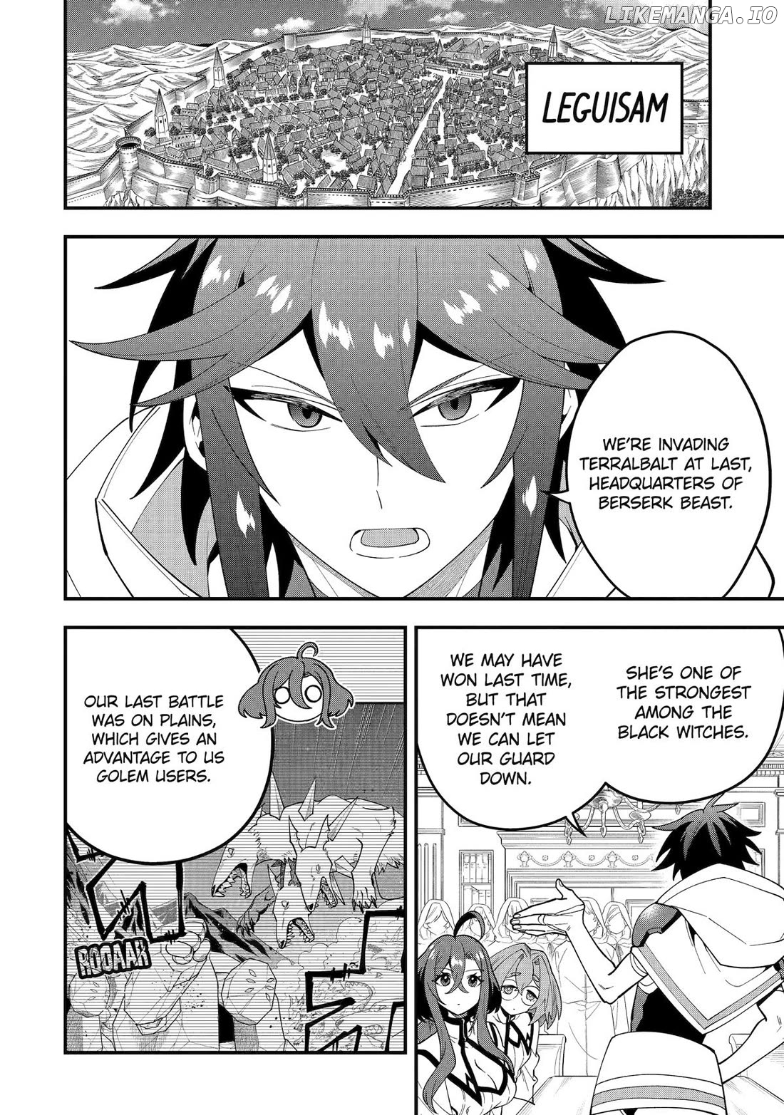 Kouryakuhon o Kushi Suru Saikyou no Mahoutsukai ~< Meirei sa Sero > to wa Iwa Senai Oreryuu Mao Tobatsu Saizen Ruuto ~ Chapter 68 - page 18