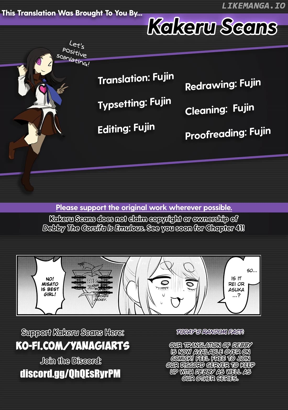 Debby The Corsifa Is Emulous Chapter 40 - page 21