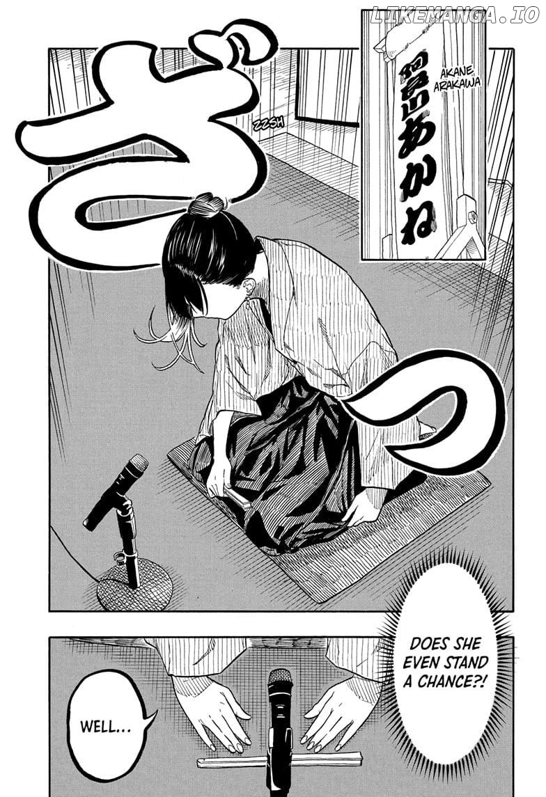 Akane Banashi Chapter 160 - page 9