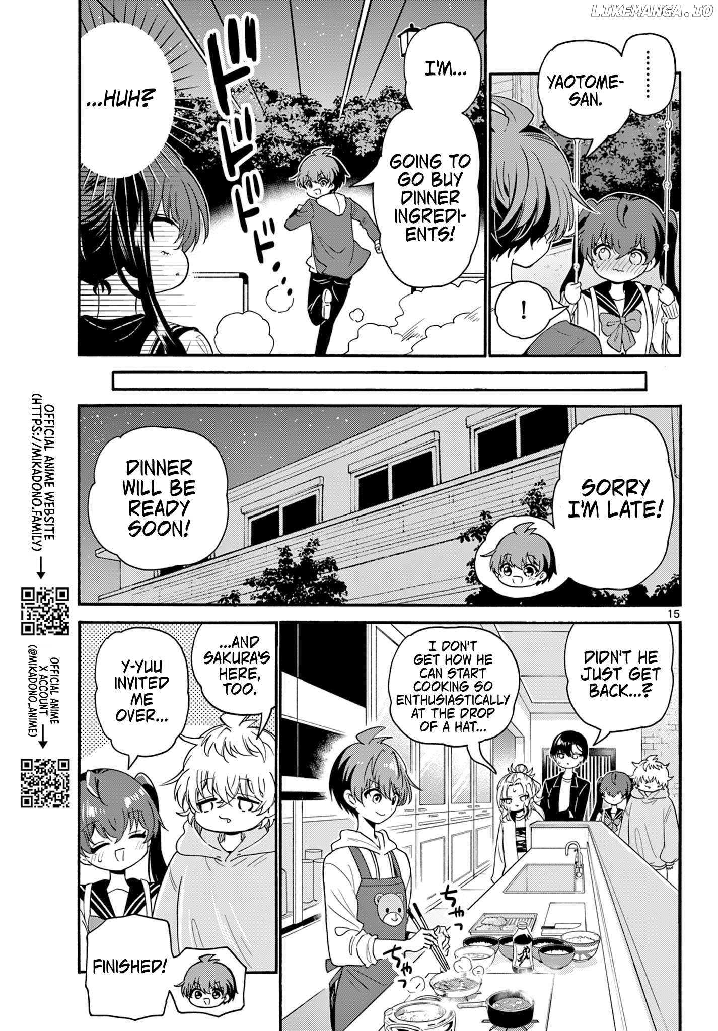 Mikadono Sanshimai Wa Angai, Choroi Chapter 160 - page 15
