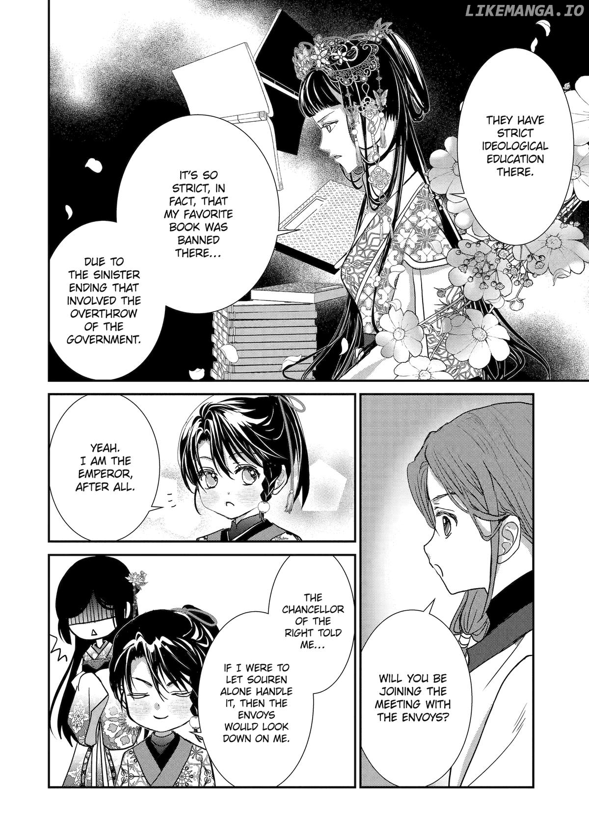 The Emperor's Caretaker: I'm Too Happy Living as a Lady-in-Waiting to Leave the Palace Chapter 29 - page 12