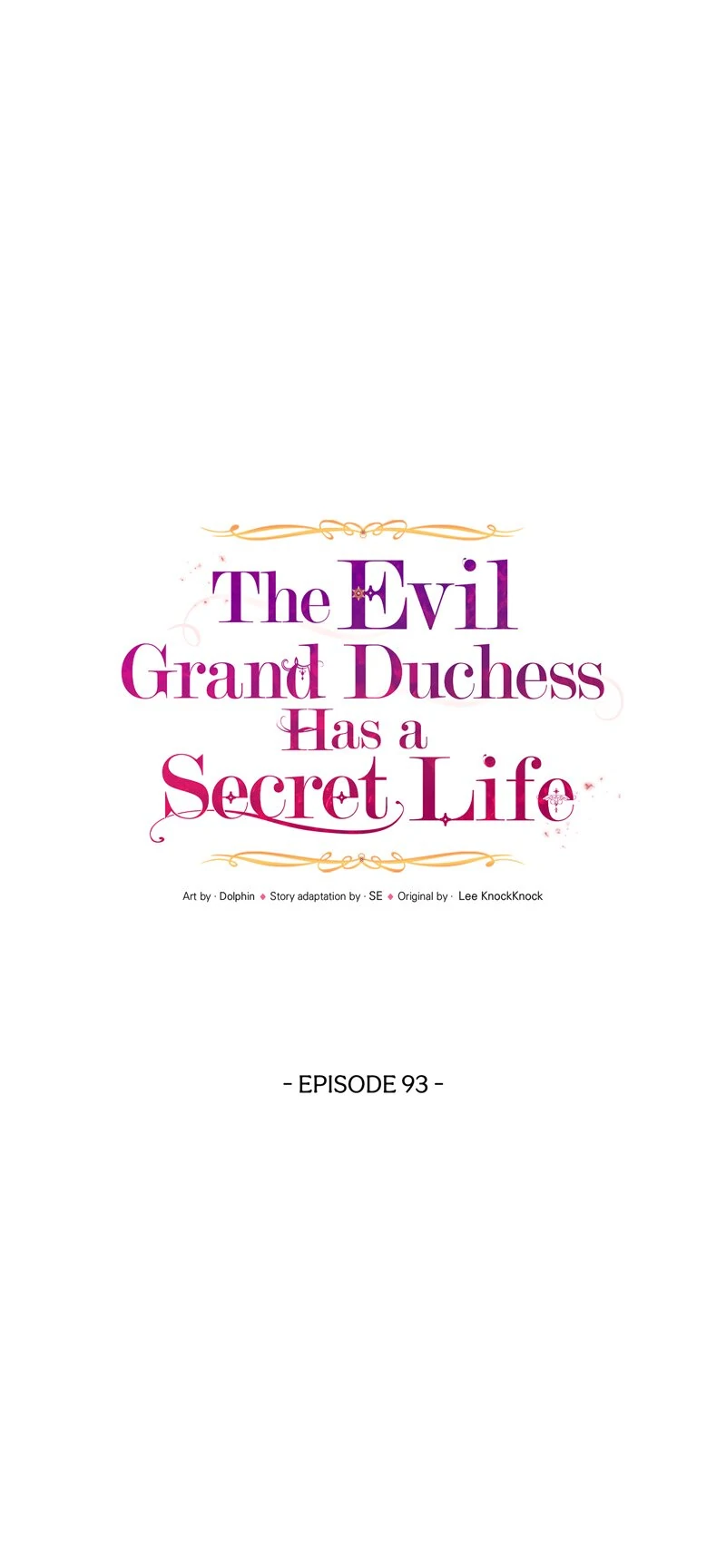 The Evil Grand Duchess Has a Secret Life Chapter 93 - page 4