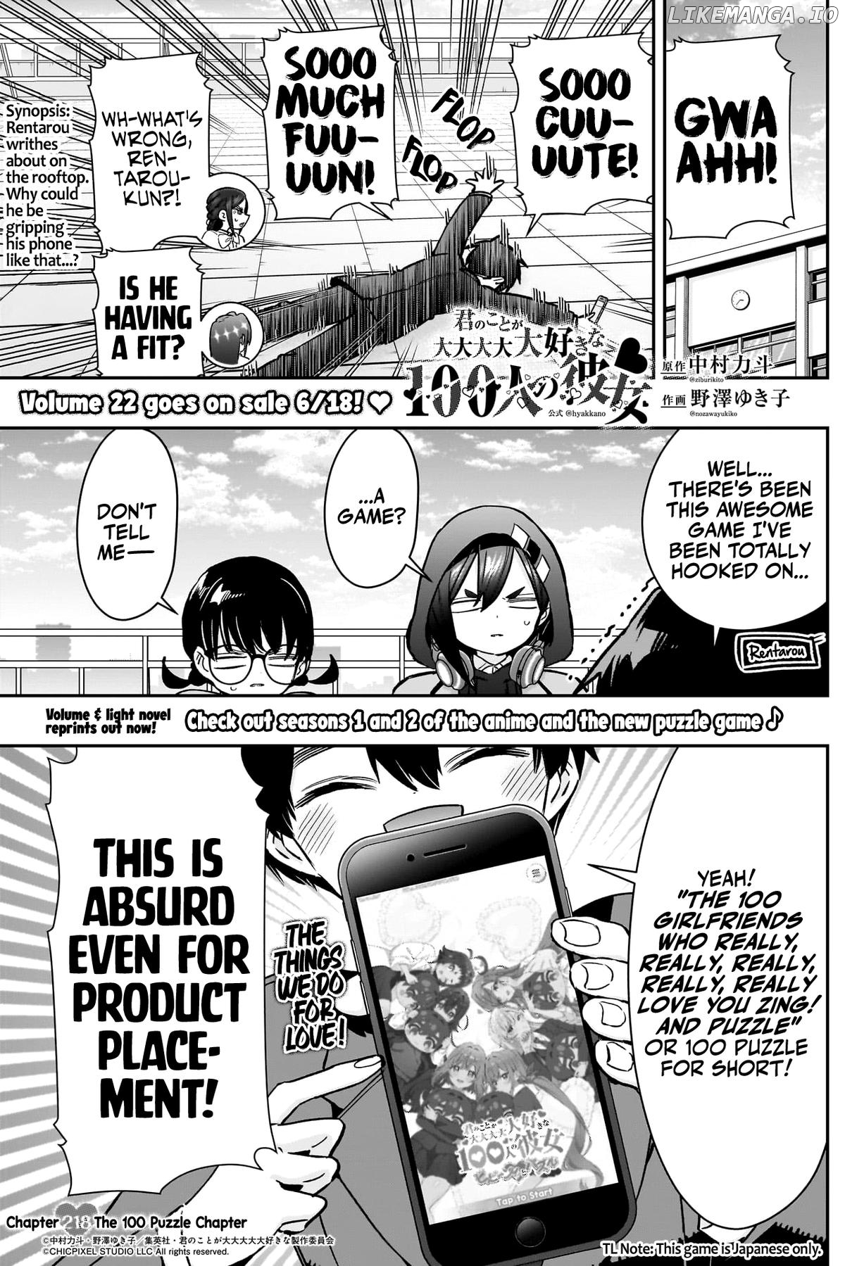 The 100 Girlfriends Who Really, Really, Really, Really, Really Love You Chapter 218 - page 2