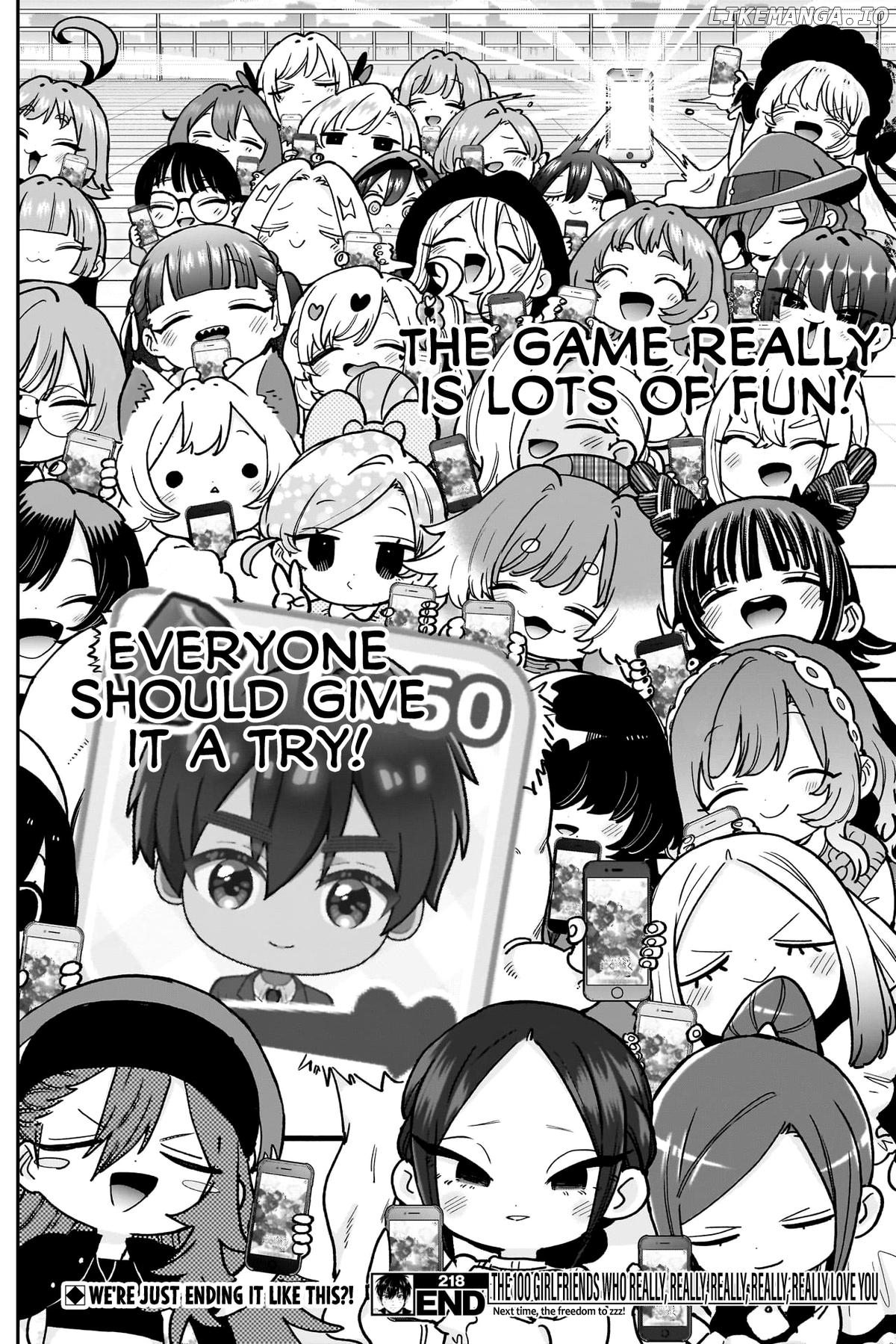 The 100 Girlfriends Who Really, Really, Really, Really, Really Love You Chapter 218 - page 20